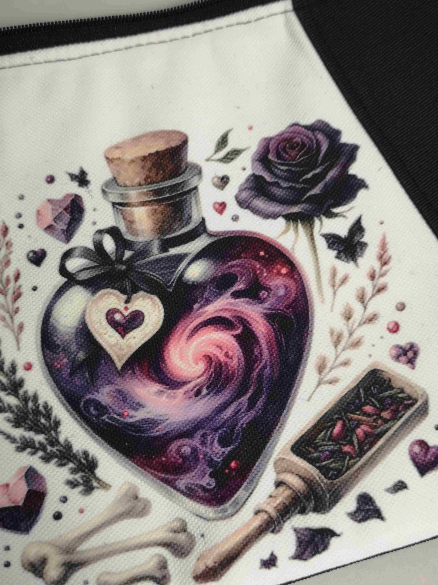 Ensemble mystique Saint-Valentin : Trousse et Bougie Potion mystique