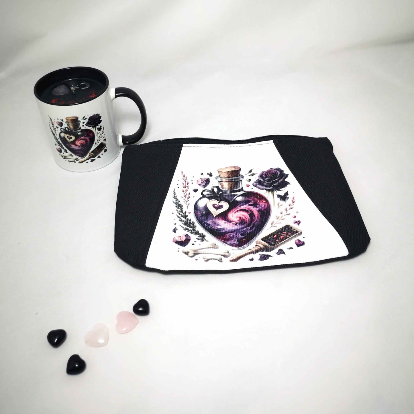 Ensemble mystique Saint-Valentin : Trousse et Bougie Potion mystique