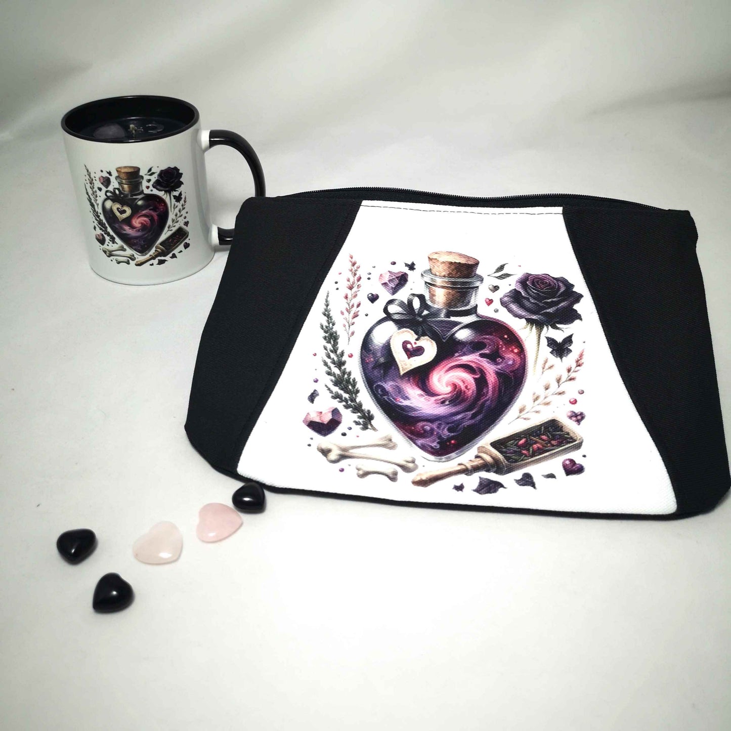 Ensemble mystique Saint-Valentin : Trousse et Bougie Potion mystique