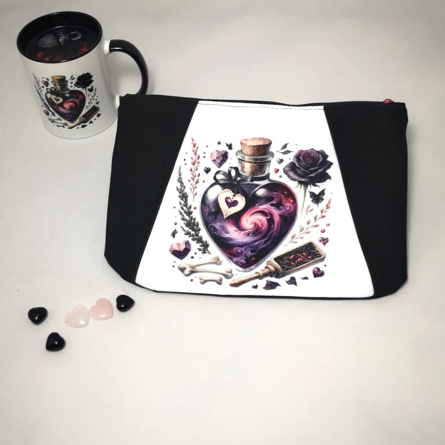 Ensemble mystique Saint-Valentin : Trousse et Bougie Potion mystique