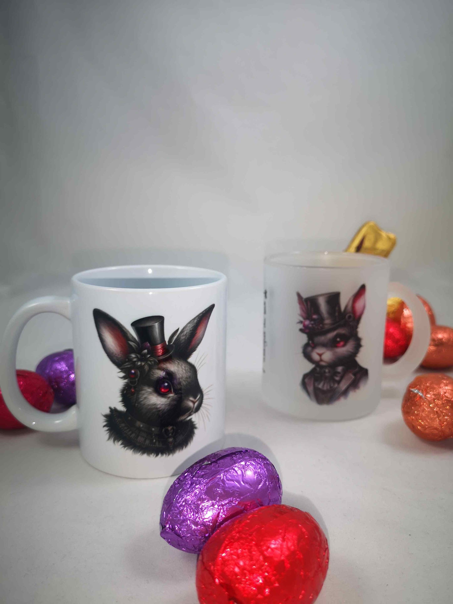 Tasse lapins gothiques