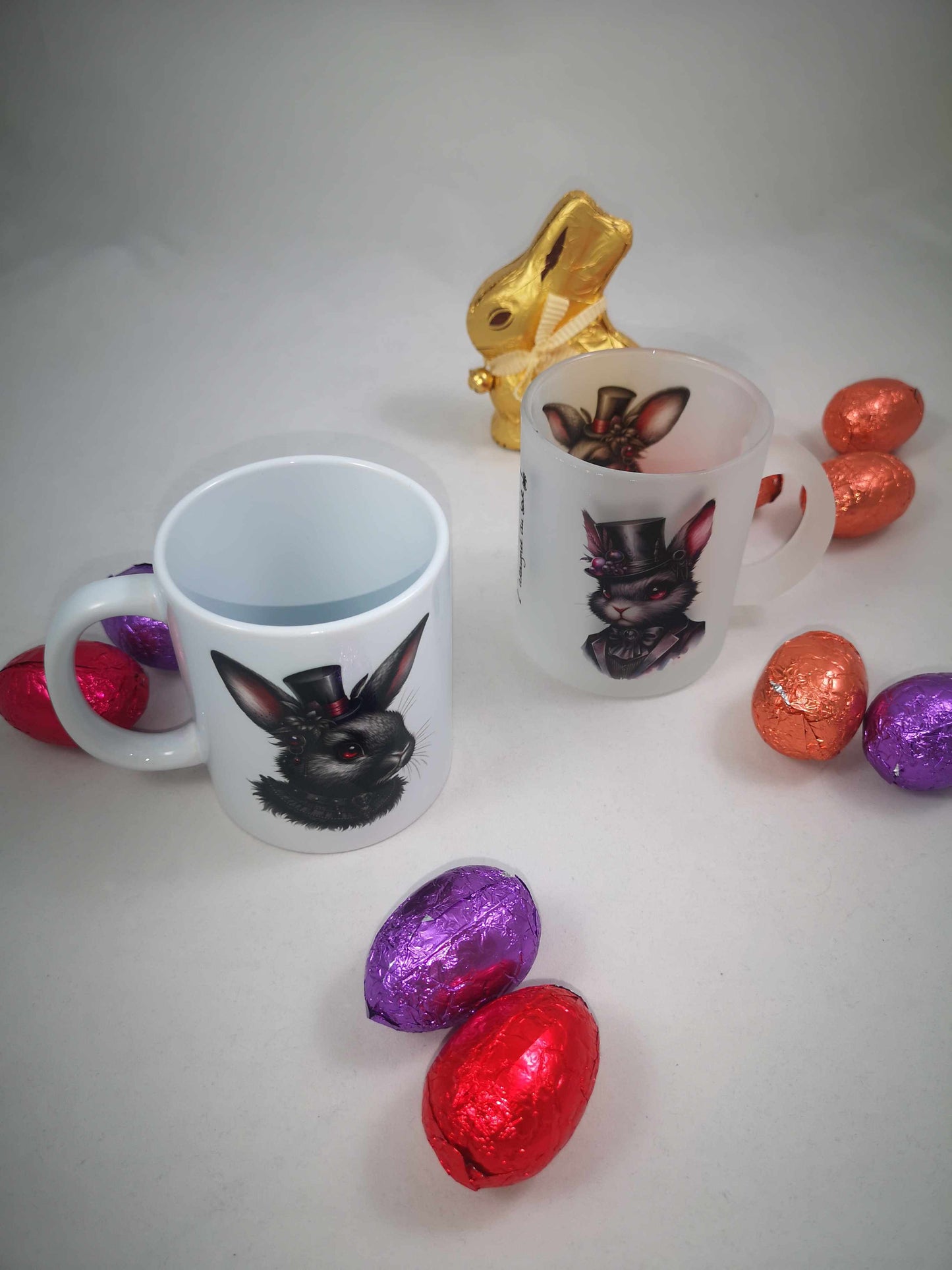 Tasse lapins gothiques