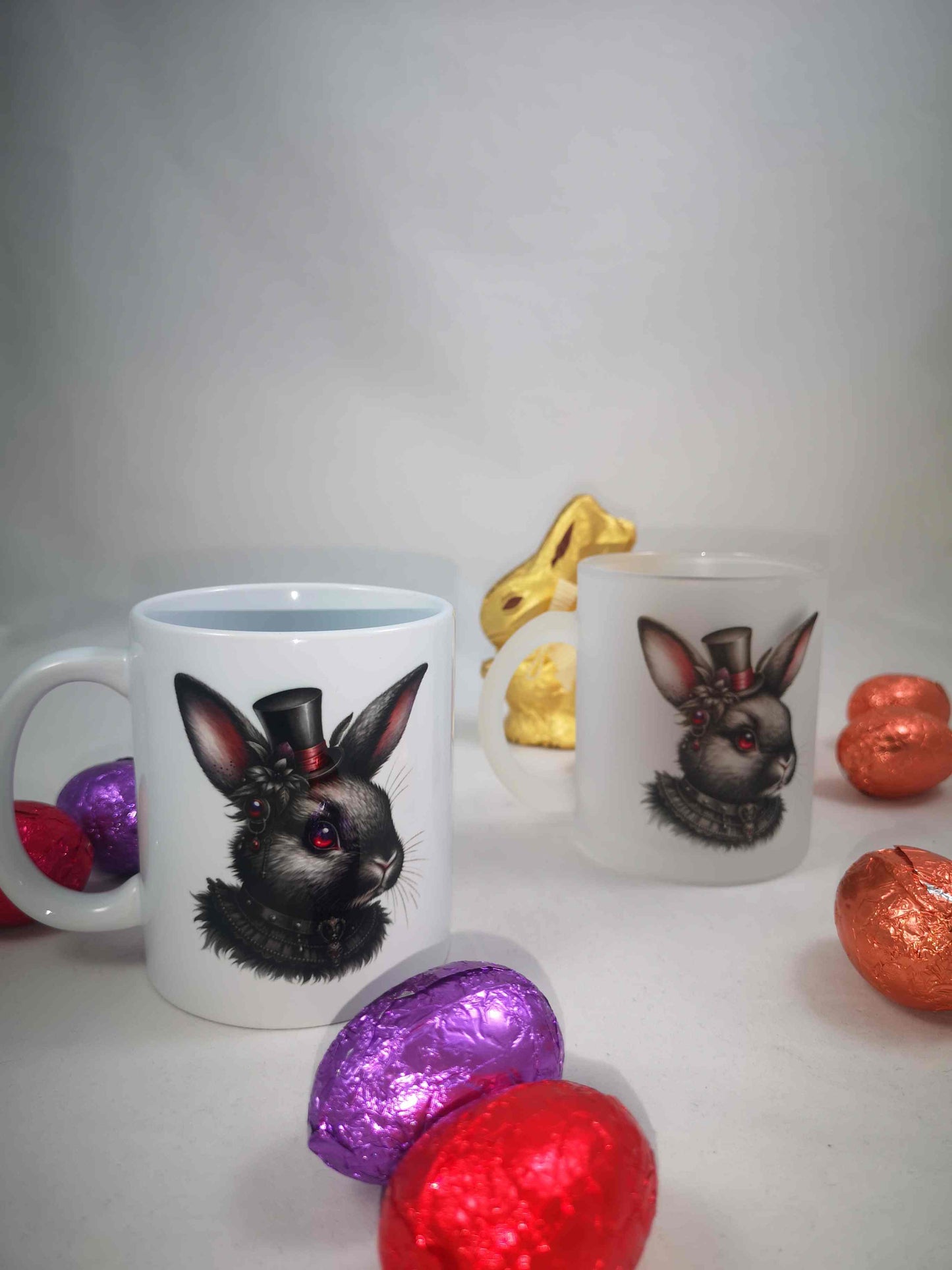 Tasse lapins gothiques