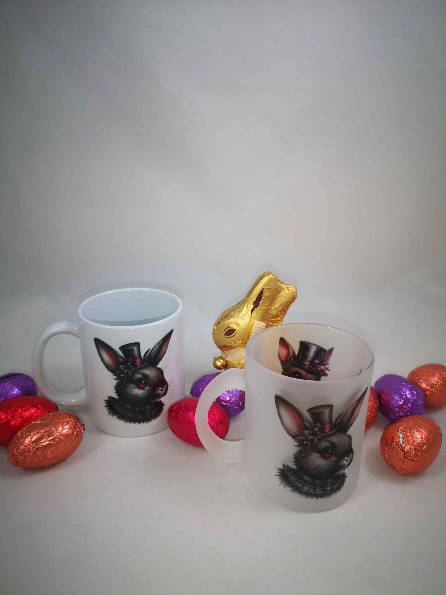 Tasse lapins gothiques