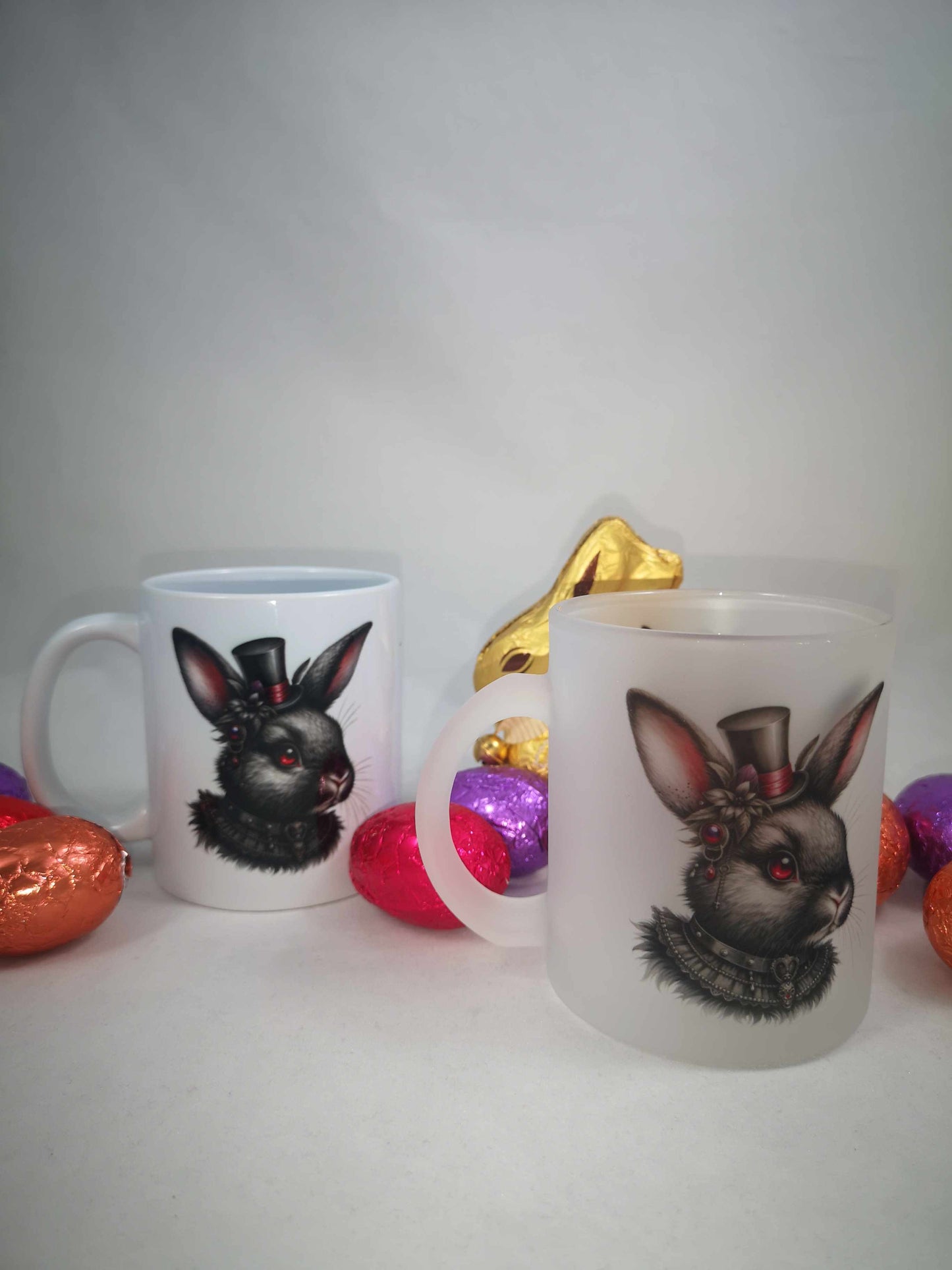 Tasse lapins gothiques