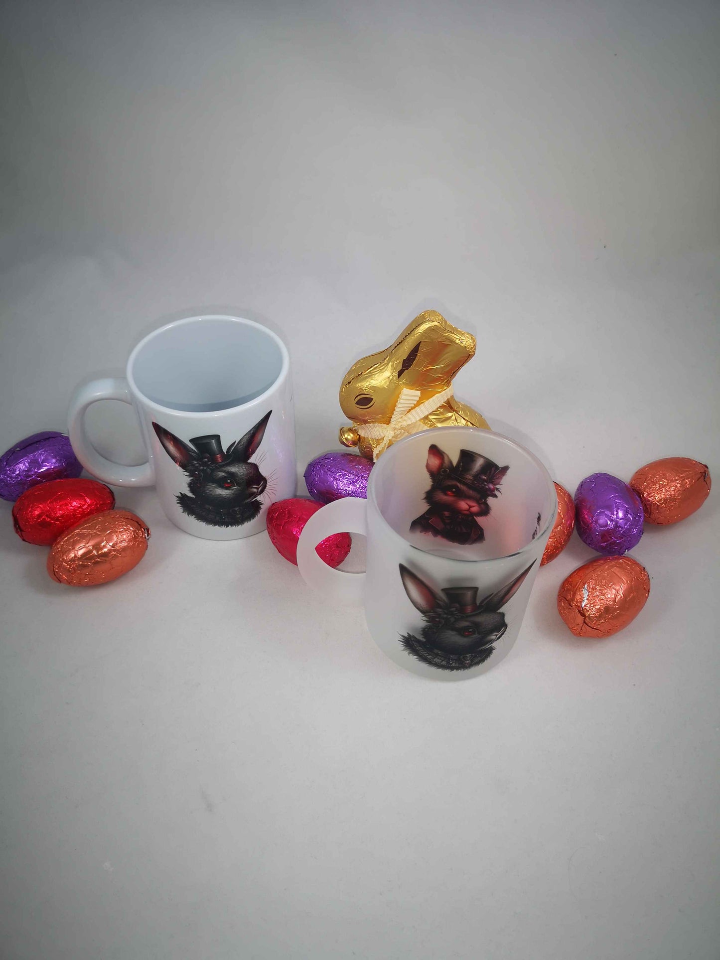 Tasse lapins gothiques