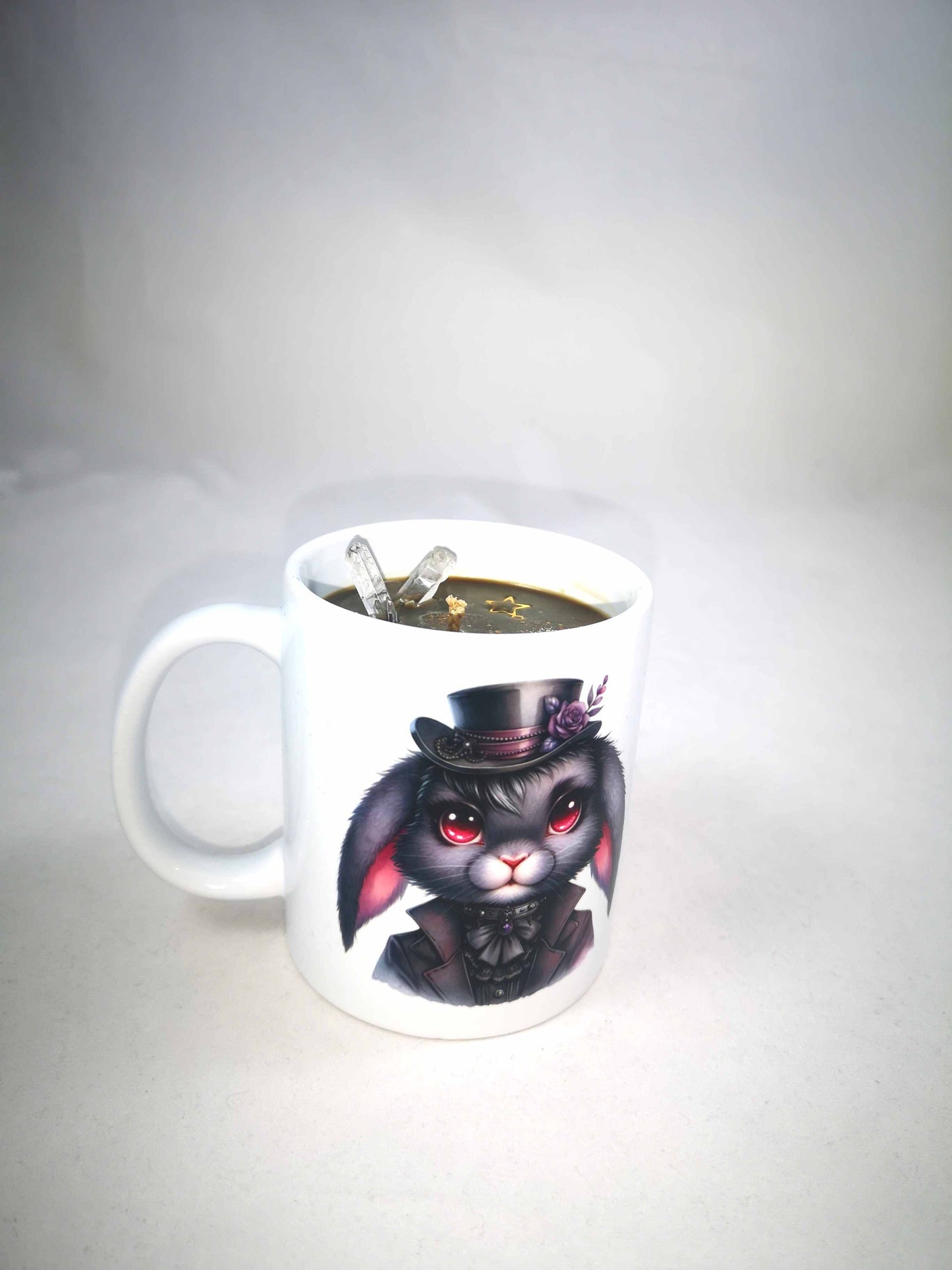 Bougie tasse Lapins victoriens