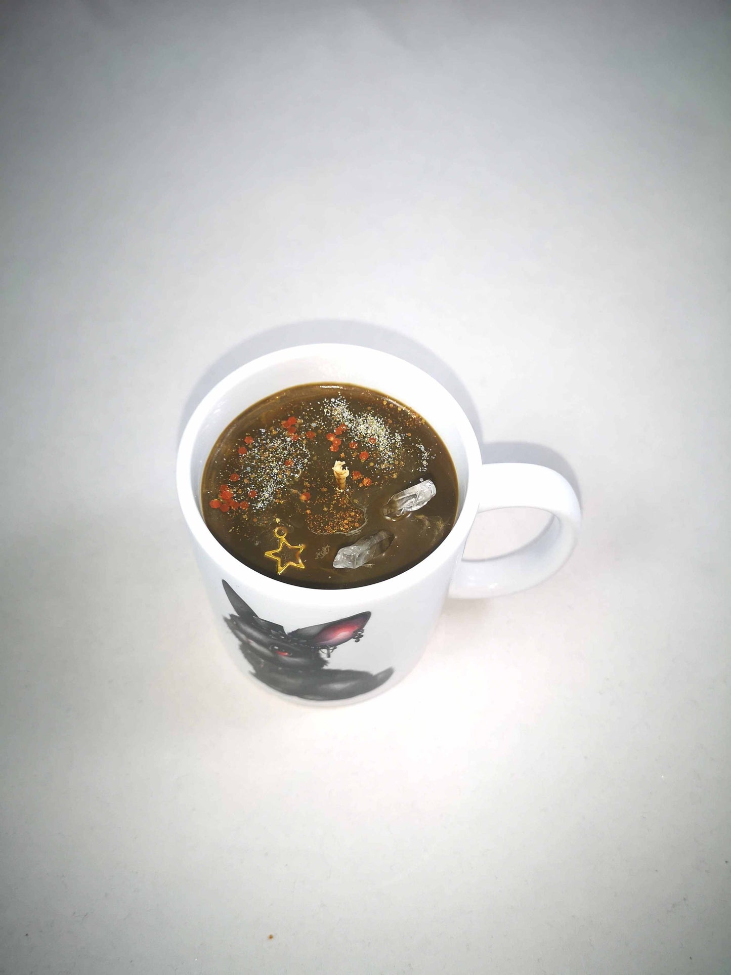Bougie tasse Lapins victoriens