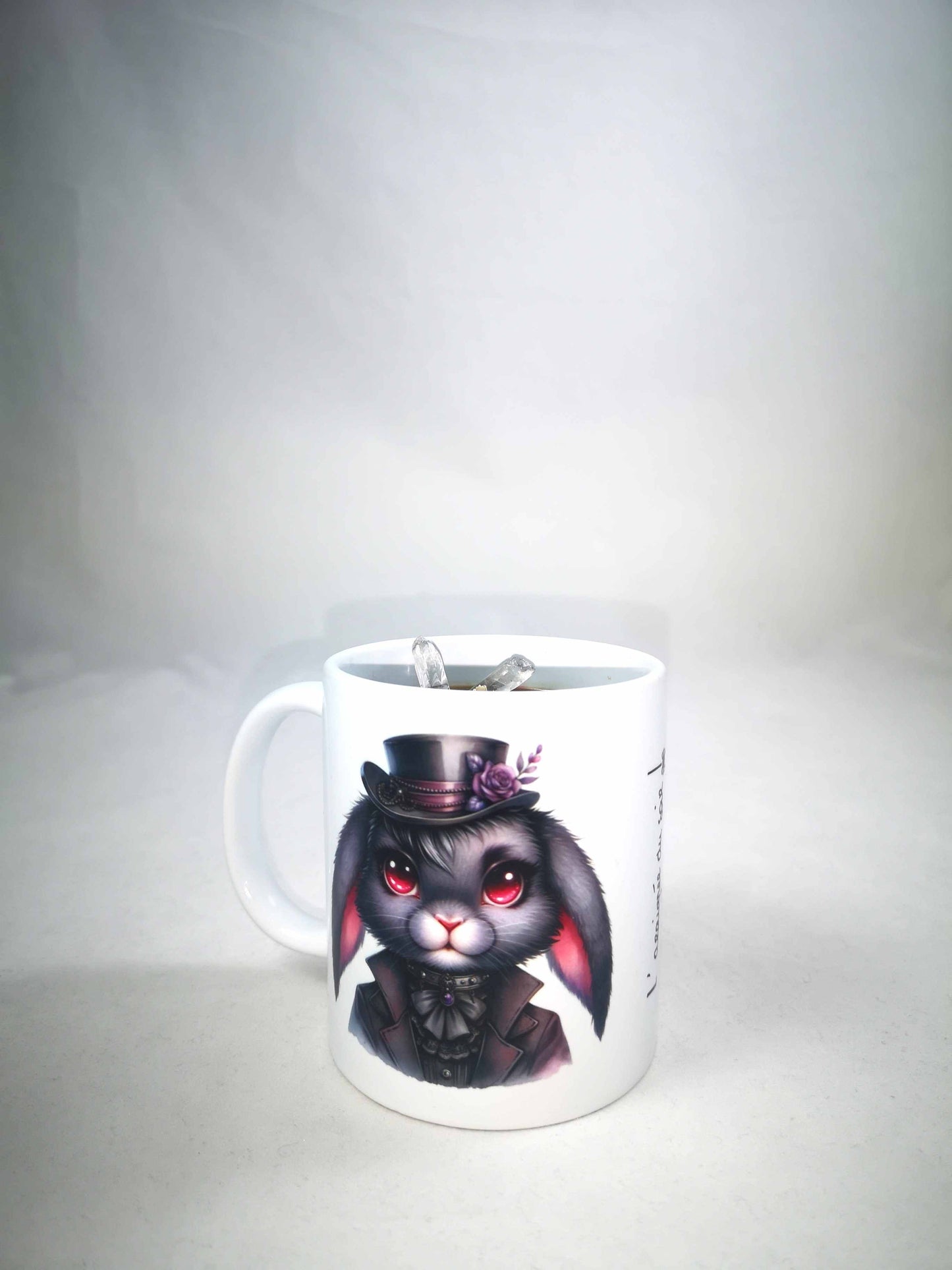 Bougie tasse Lapins victoriens