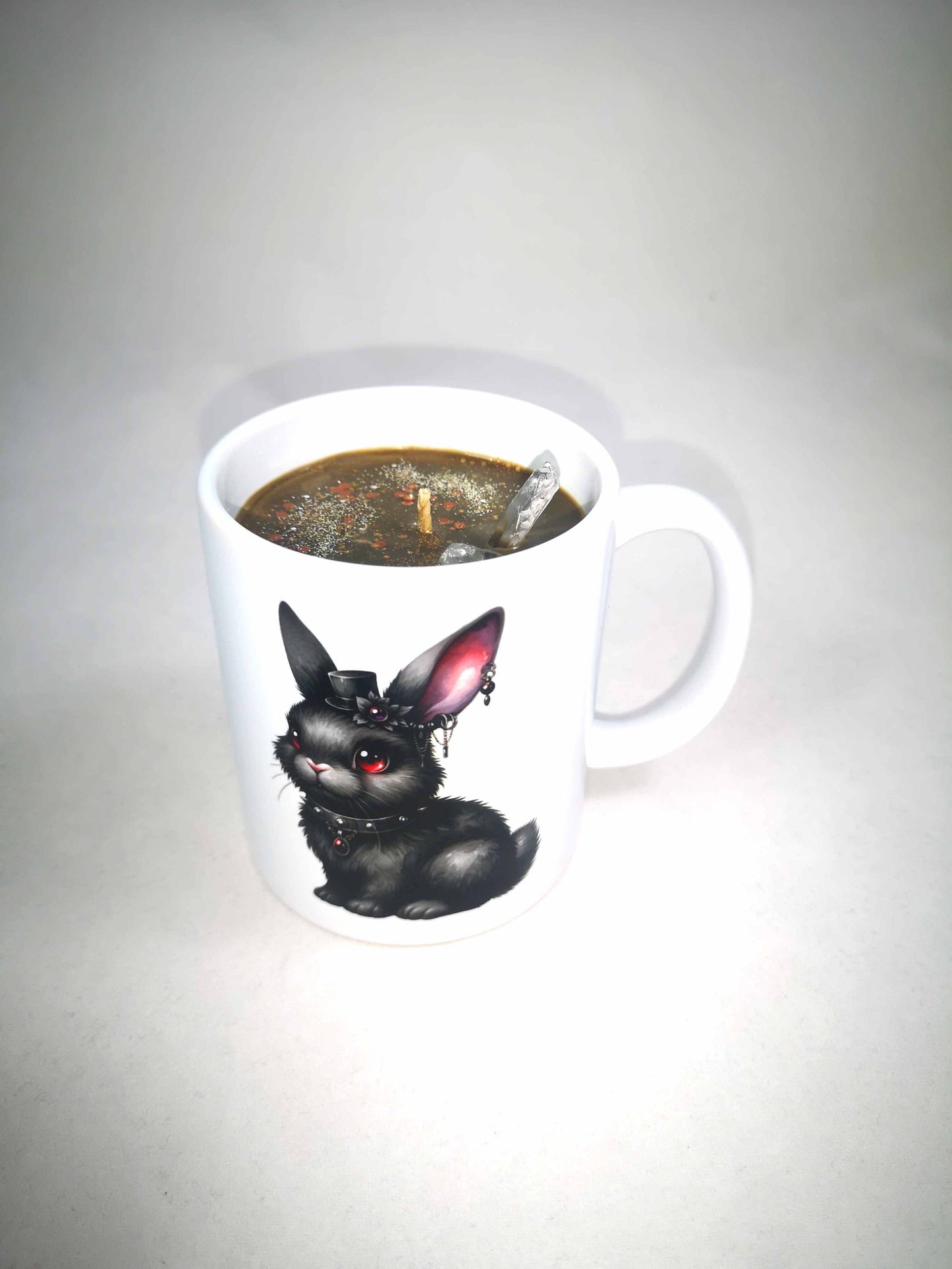Bougie tasse Lapins victoriens