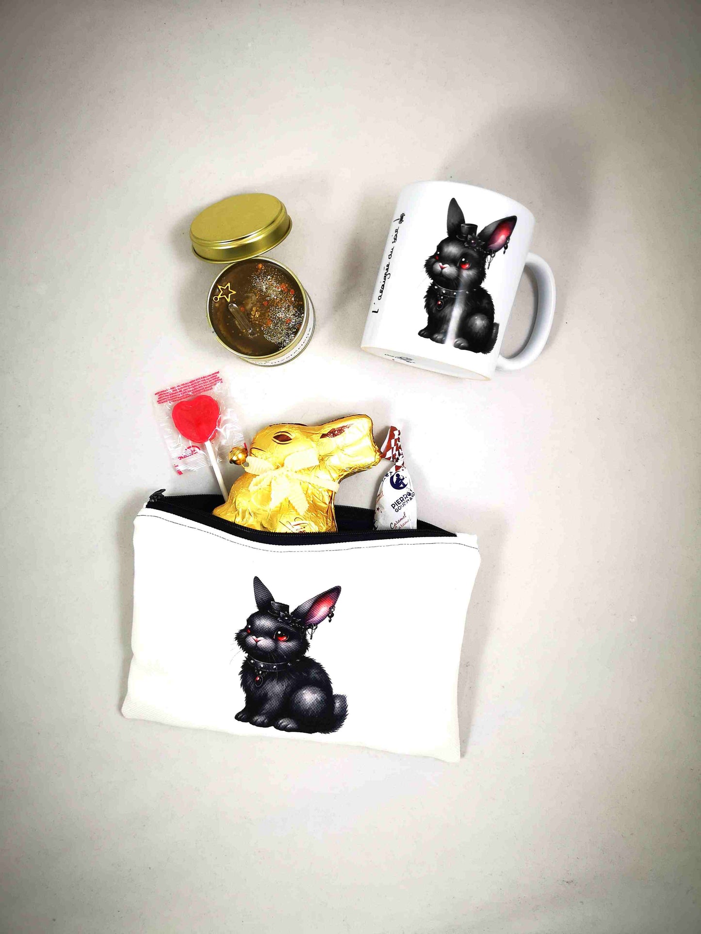 Trousse Lapin gothique