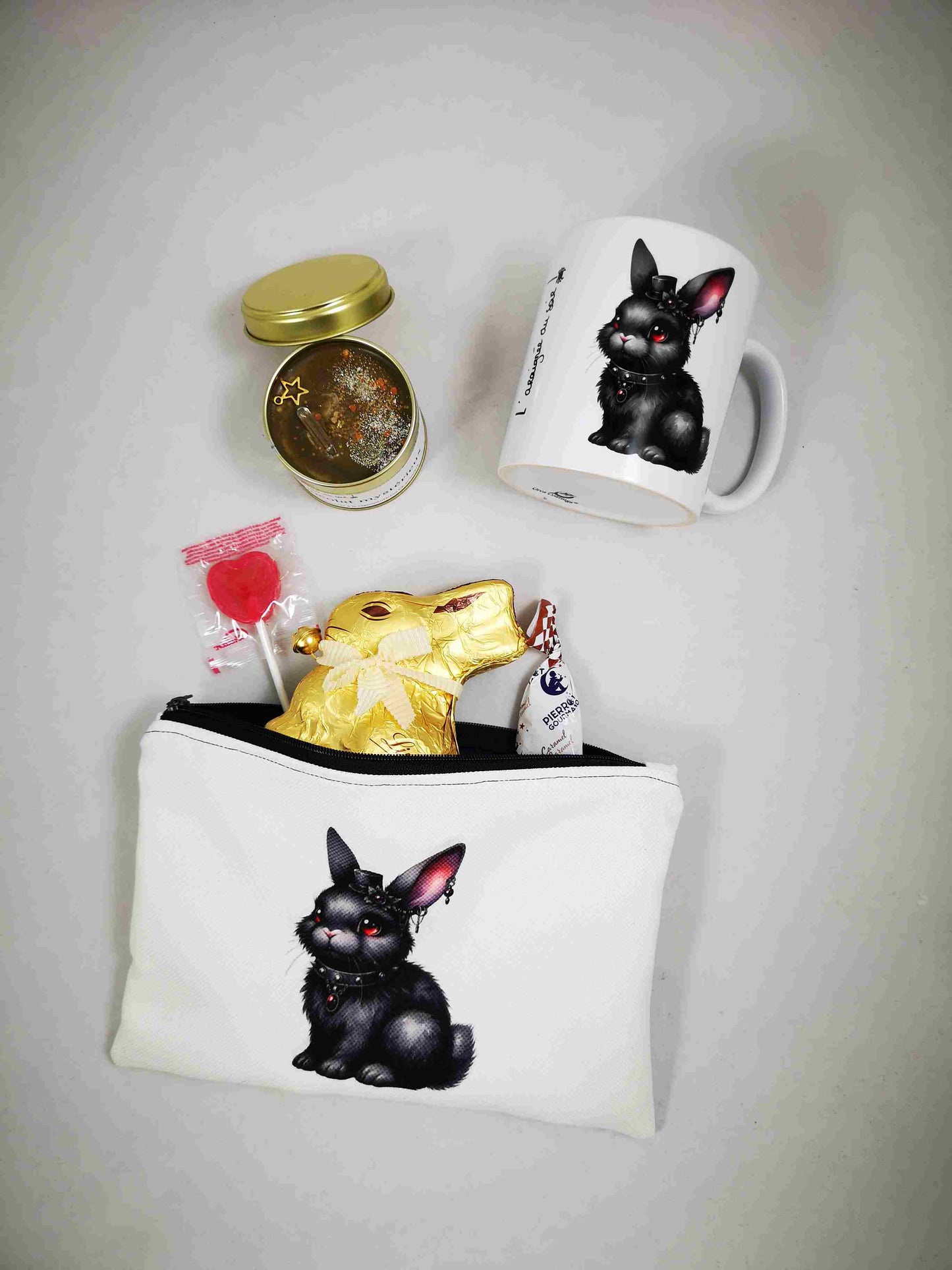 Trousse Lapin gothique