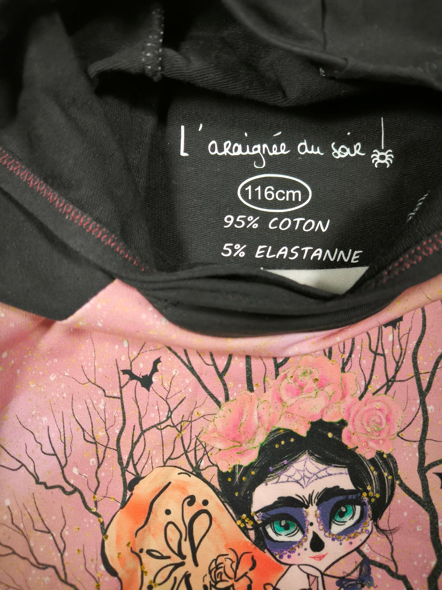 Sweat Sorcière Enchantée T.6ans/116 cm