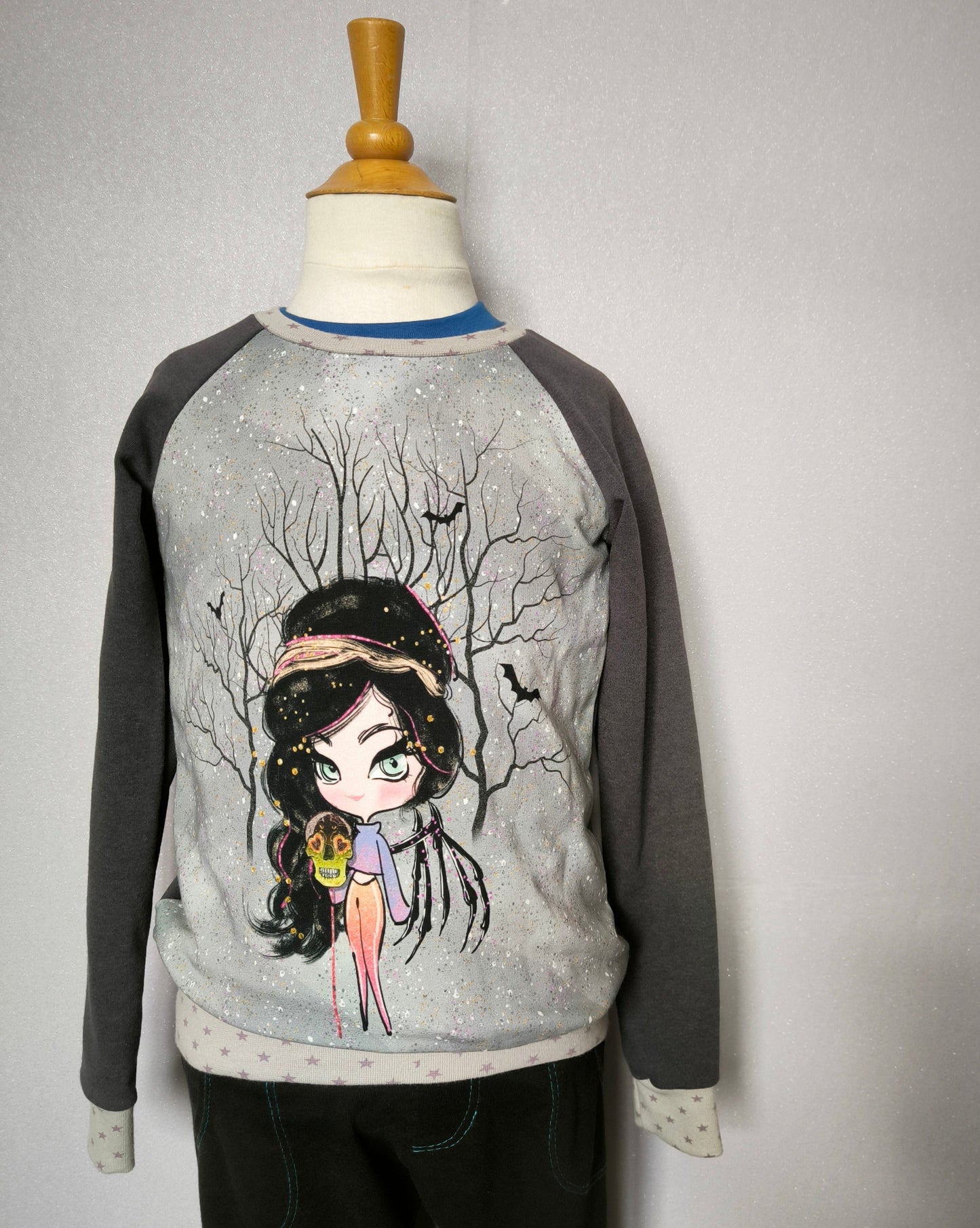 Sweat Envoutante Sorciere T.6ans/116 cm