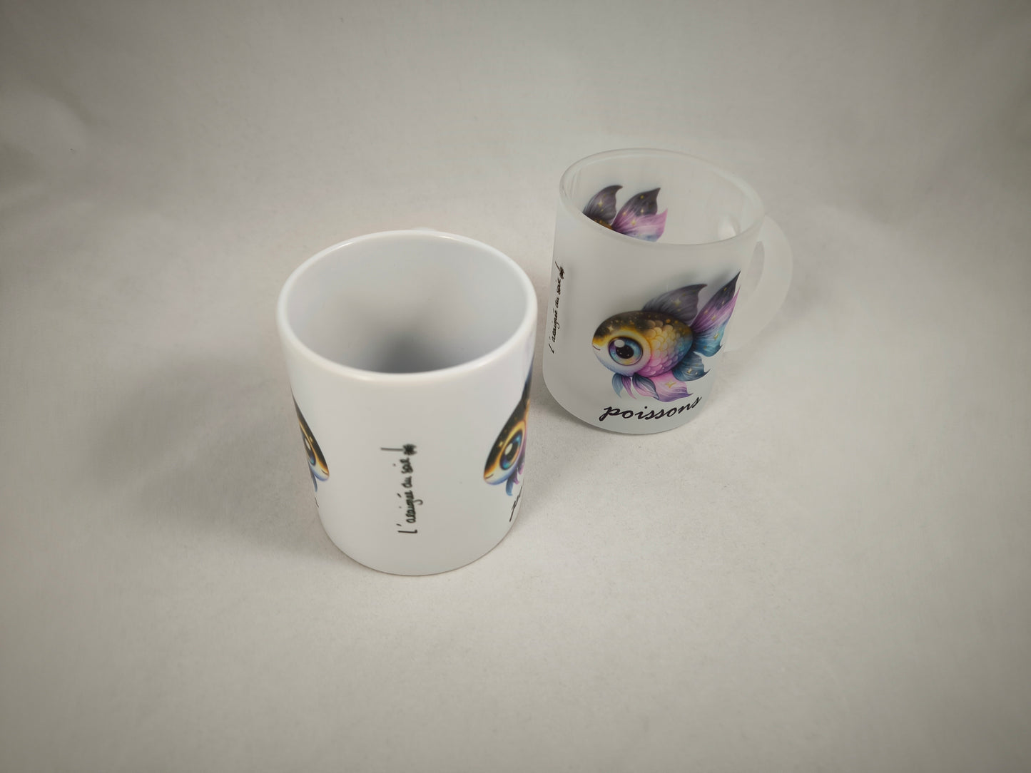Tasse Astro Poissons éthérés