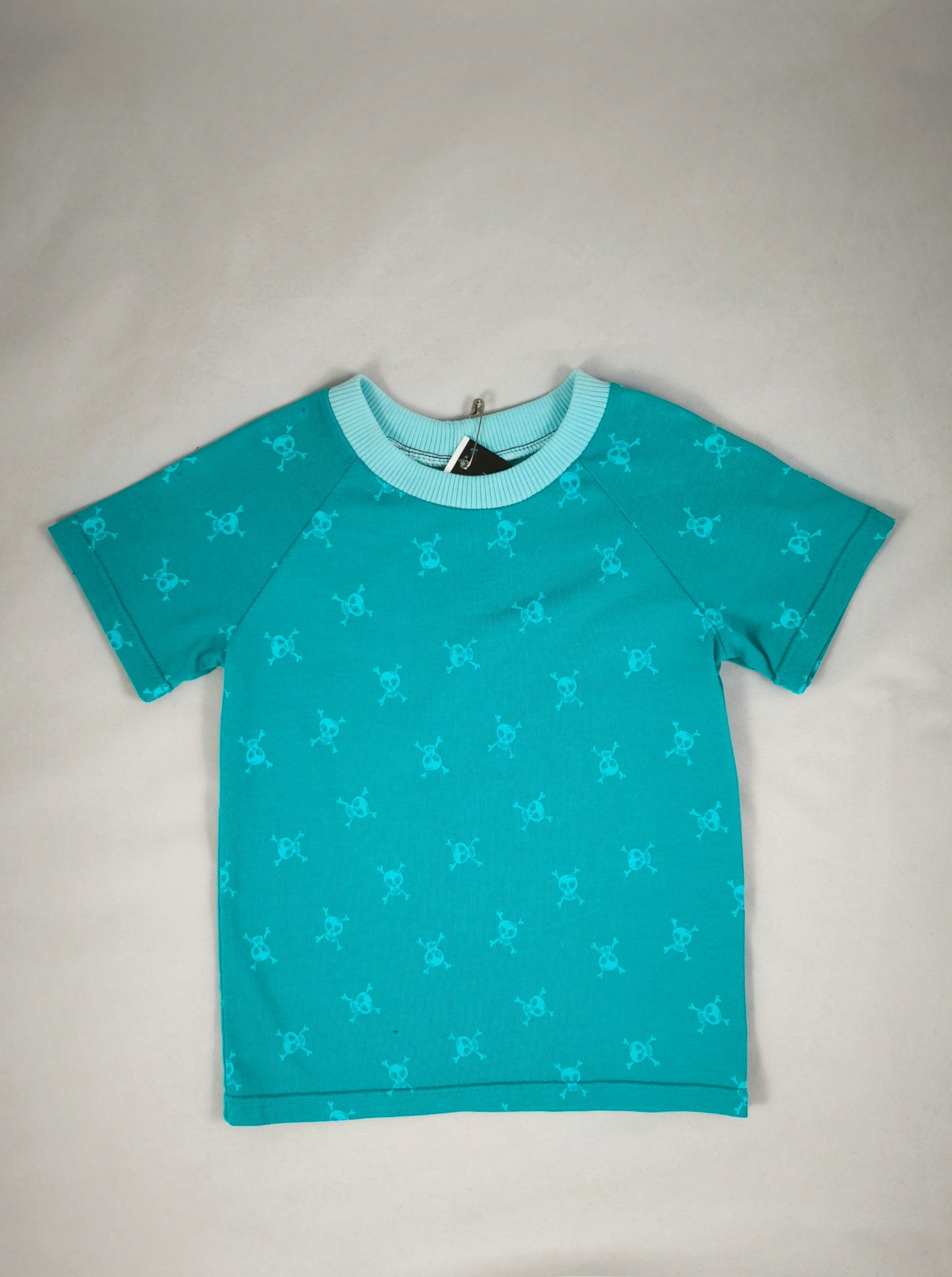T-shirt Têtes de mirt turquoise T.92cm/2 ans