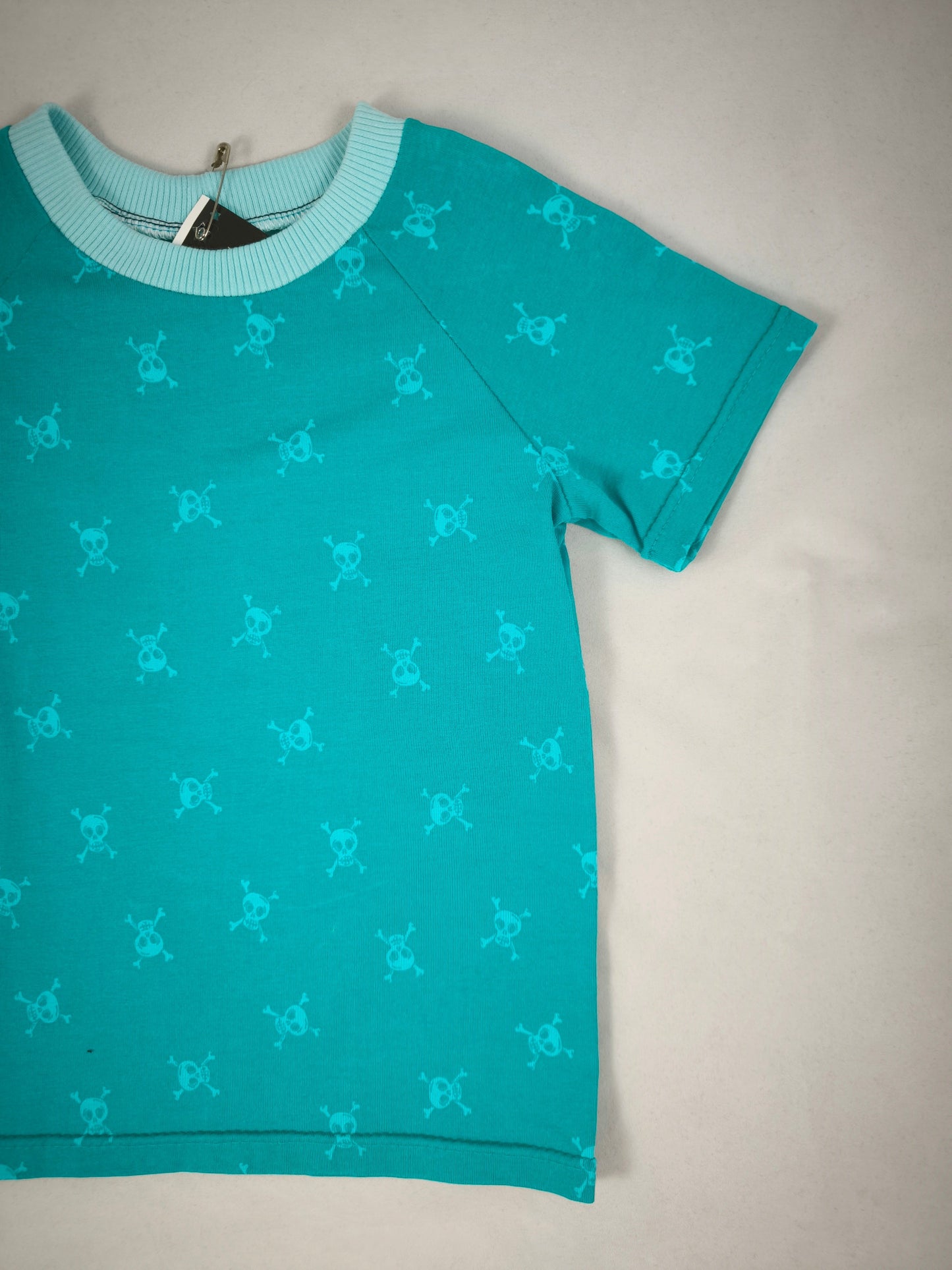T-shirt Têtes de mirt turquoise T.92cm/2 ans