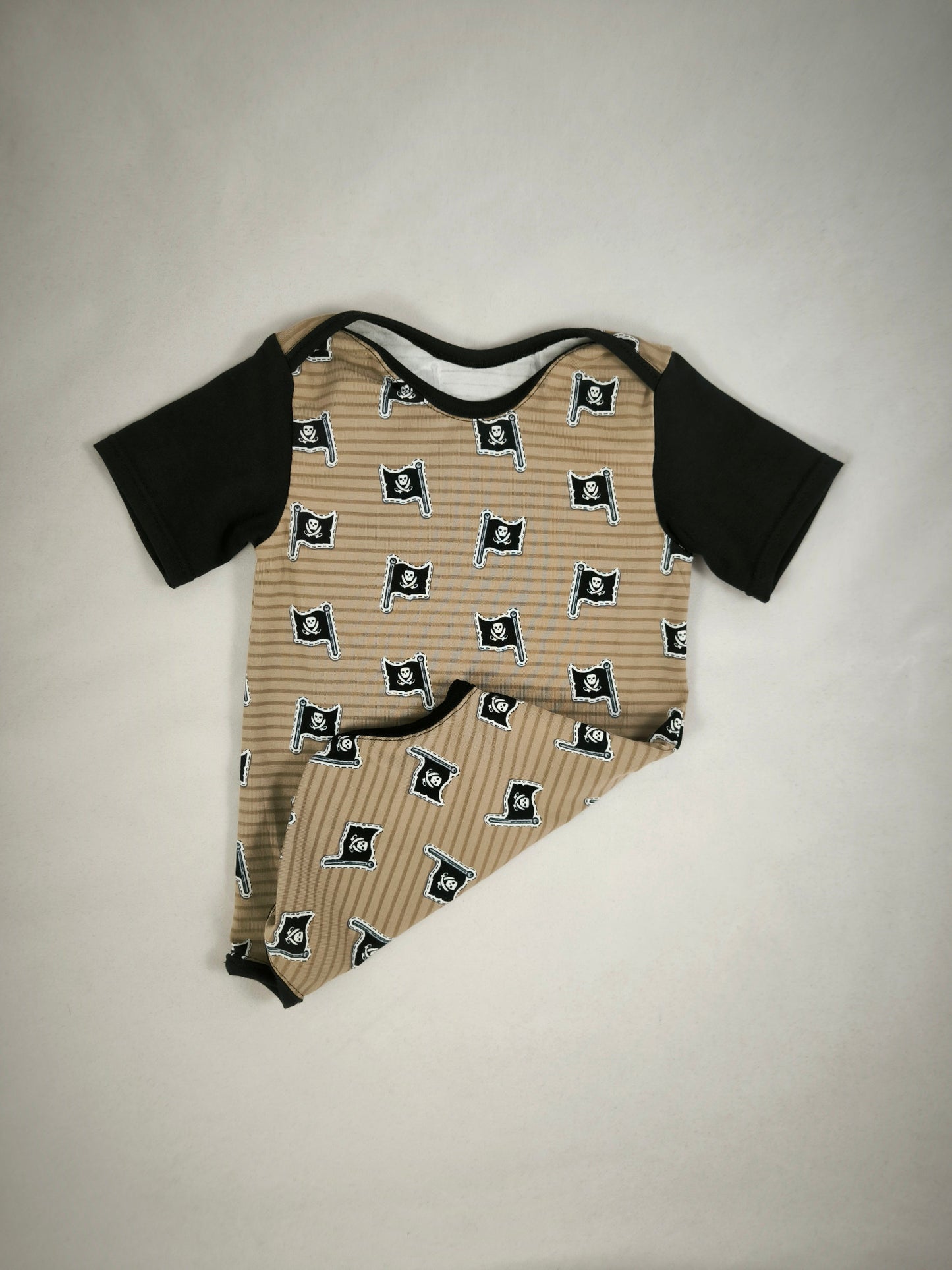Body Petits pirates Beige T.56cm/3m