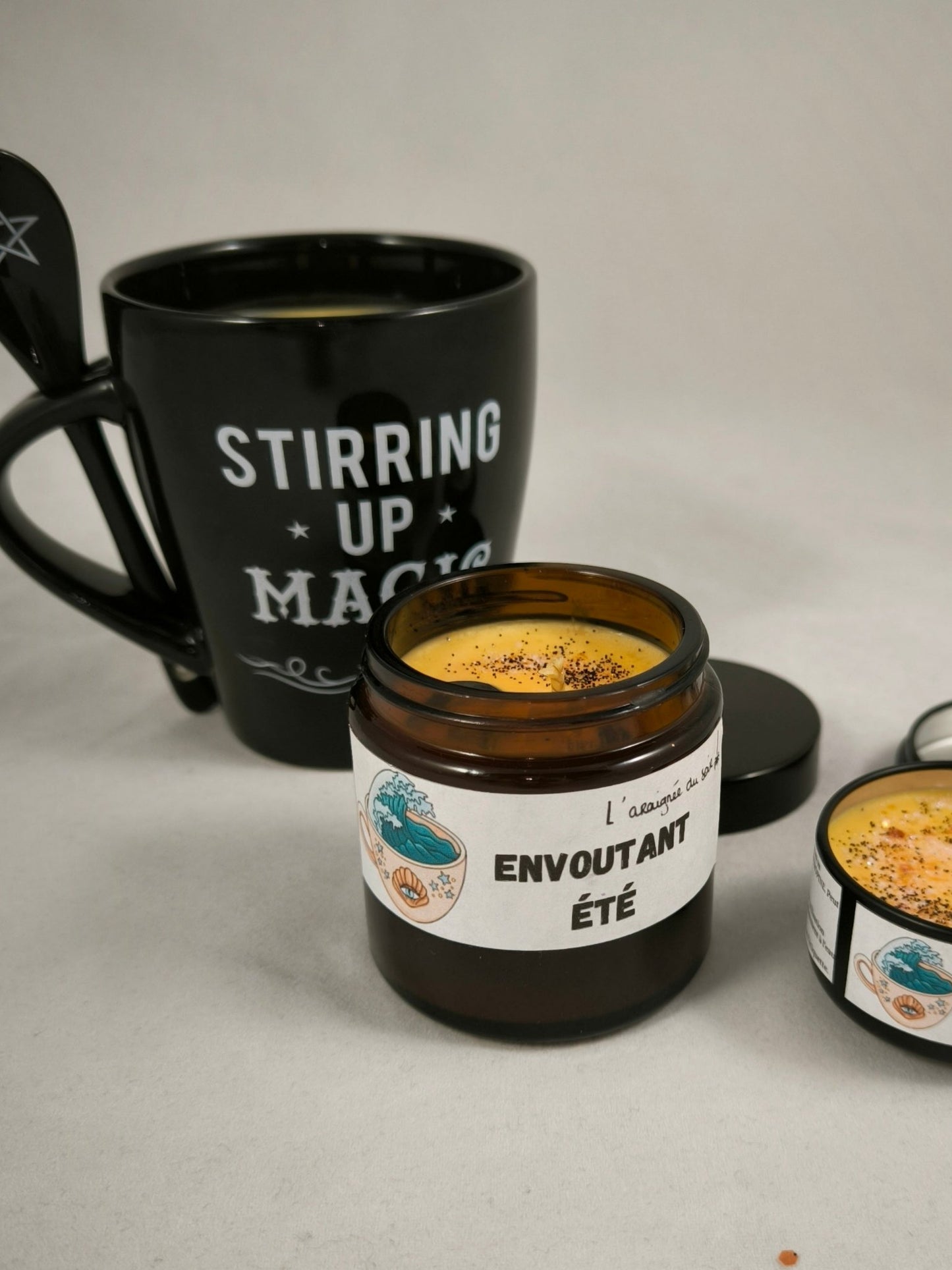 Bougie Parfumée Envoutant été - Edition pot ambré