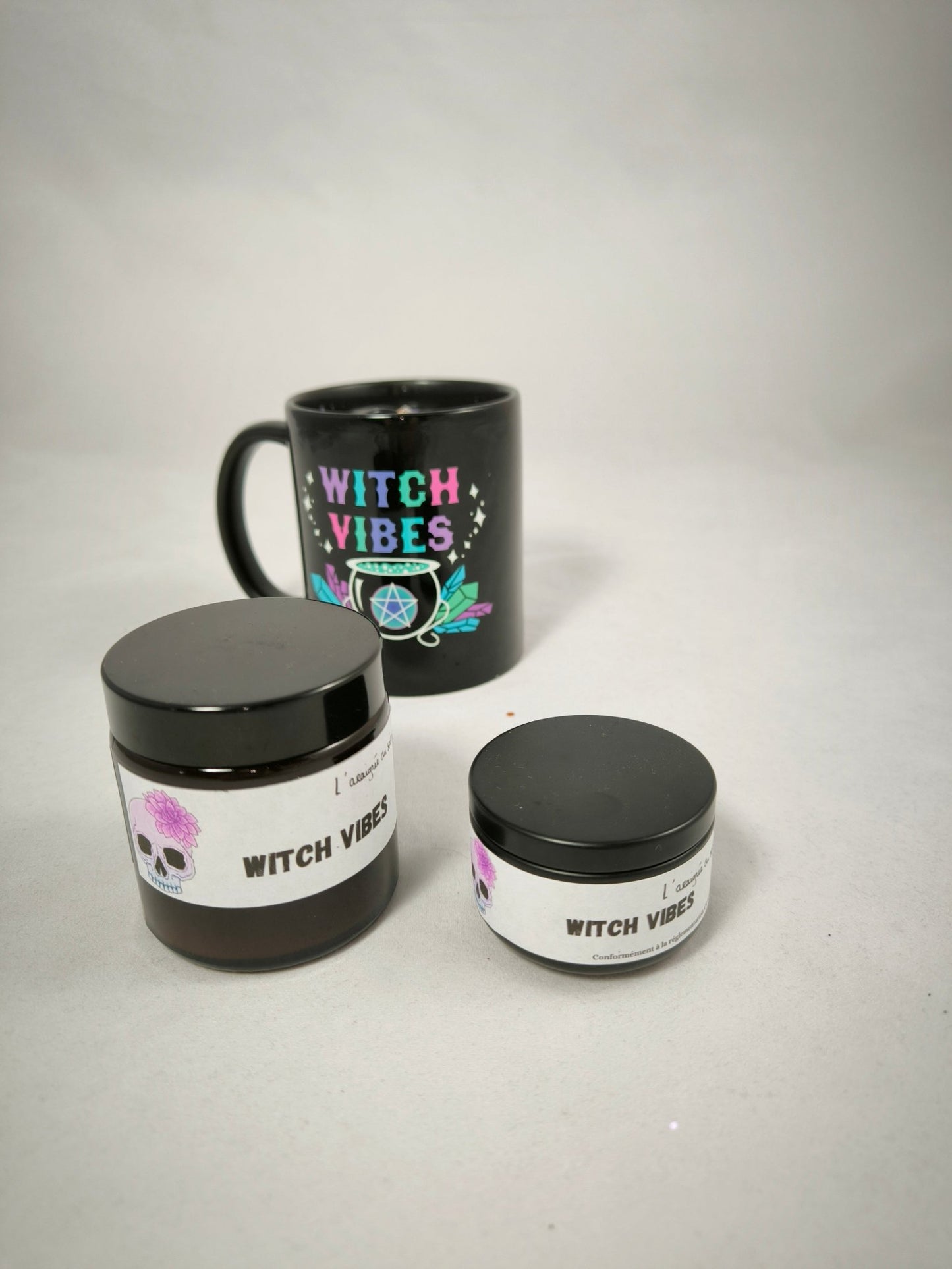 Bougie Parfumée Witchy Vibes - Edition pot ambré
