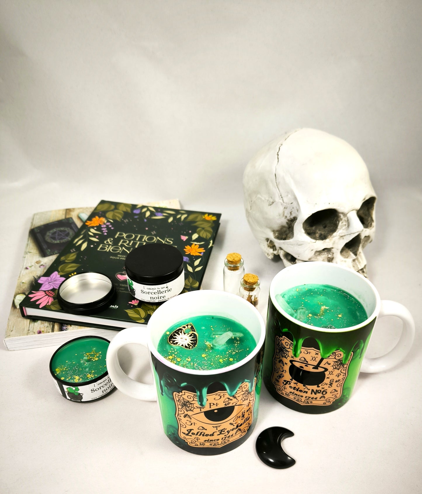 Bougie-tasse "Envoutements"