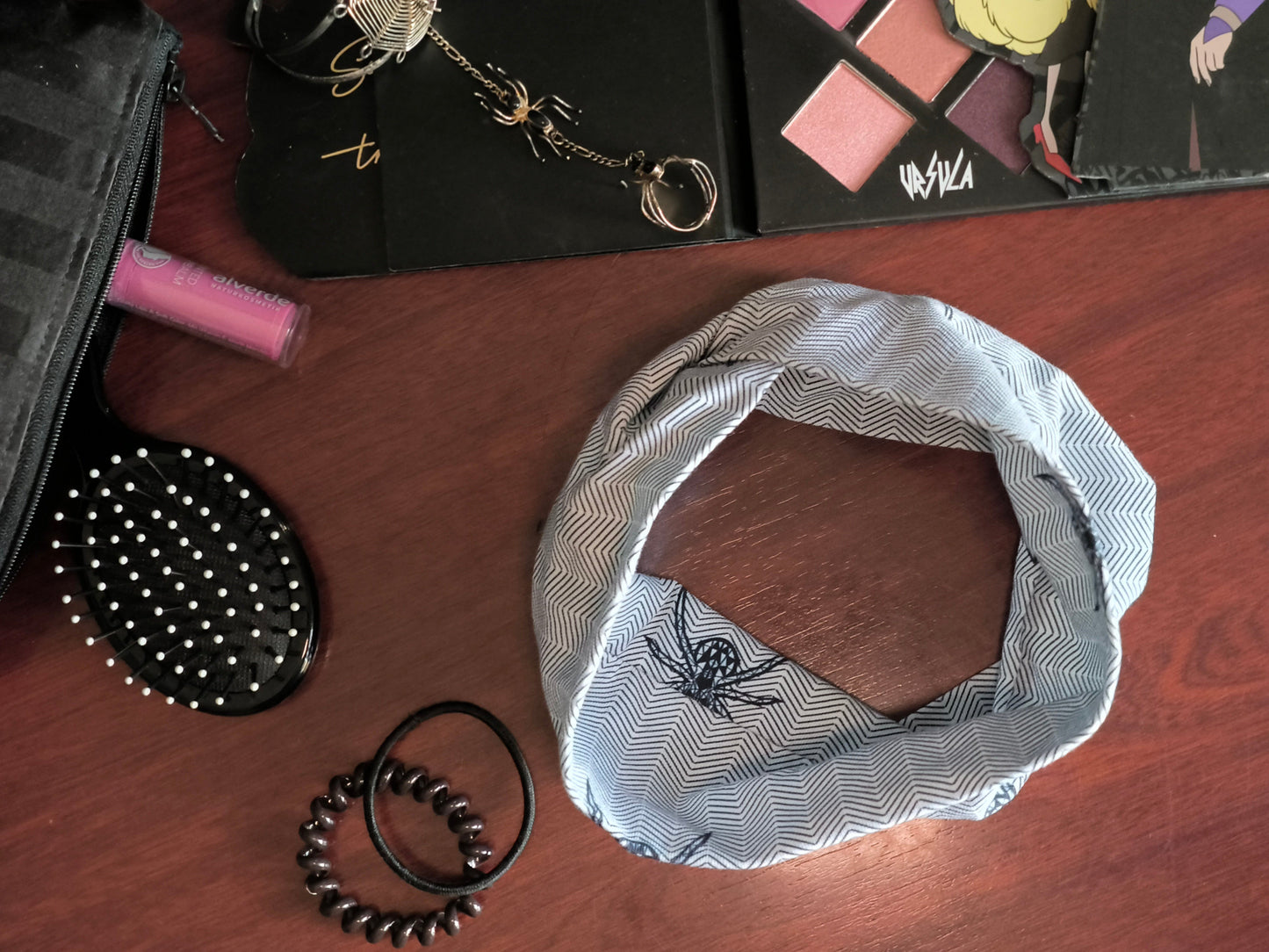 Bandeau cache-oreilles Jersey et Araignées *ado*