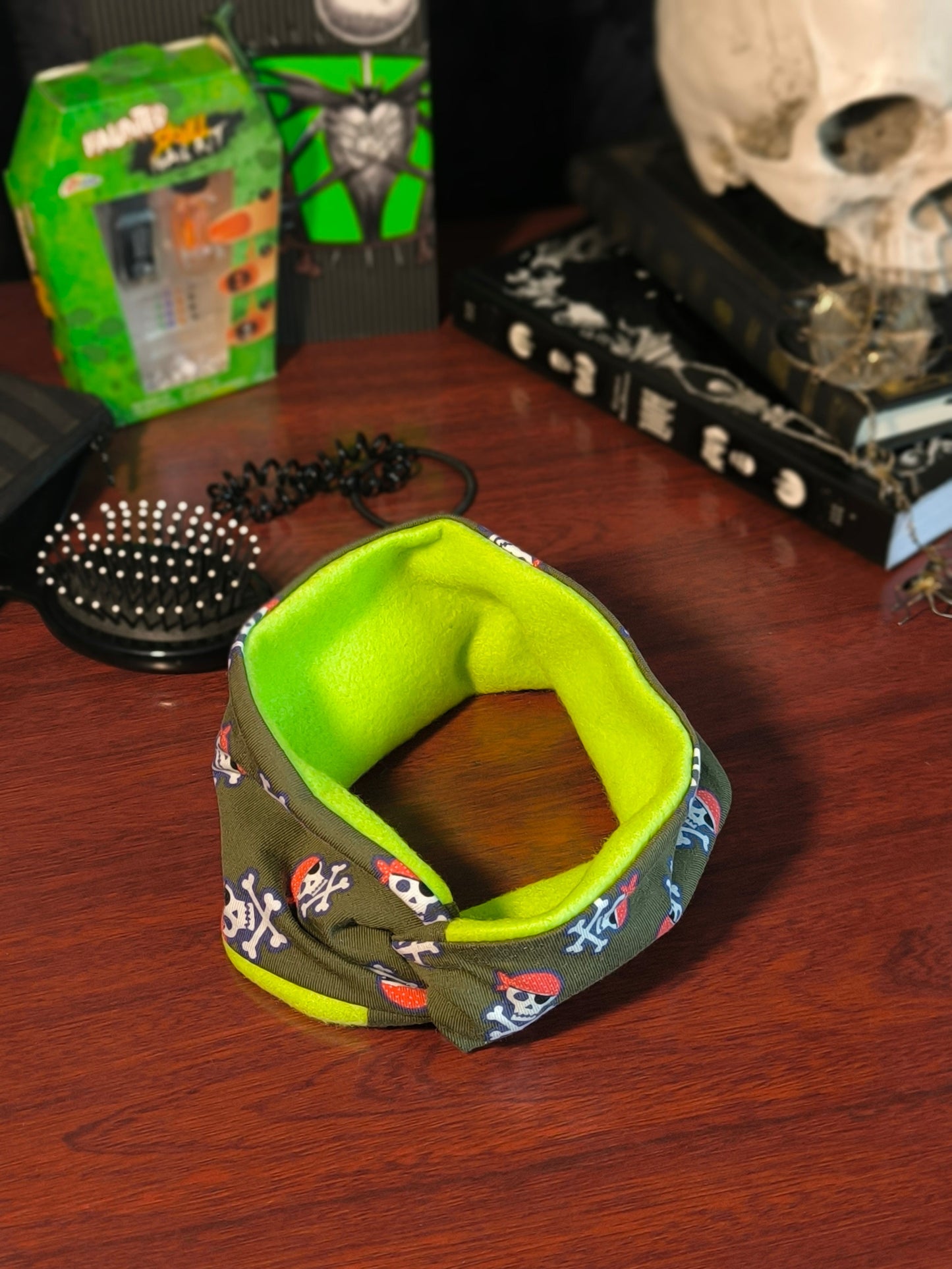 Bandeau cache-oreilles Pirates Kaki *enfant*