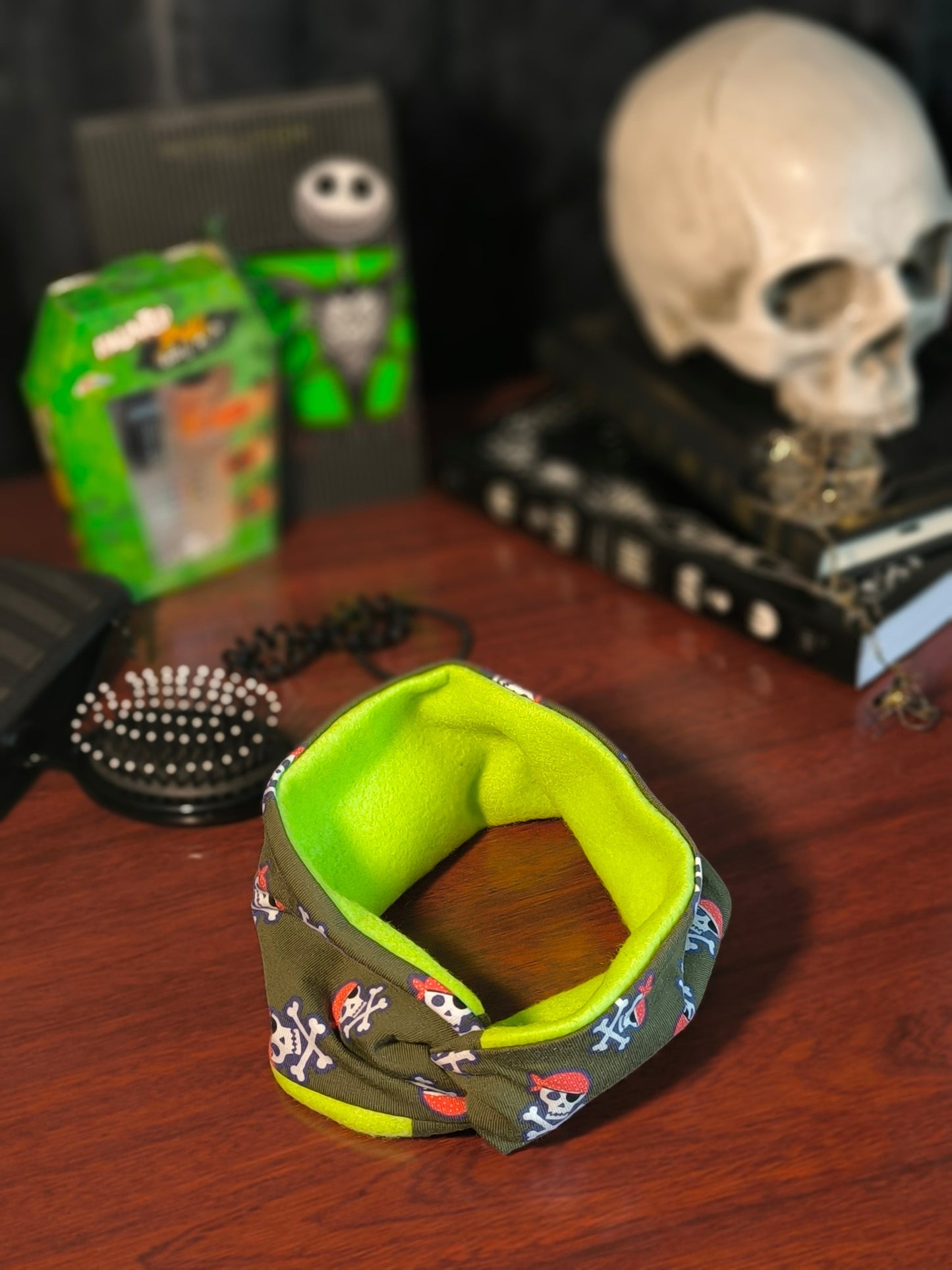 Bandeau cache-oreilles Pirates Kaki *enfant*