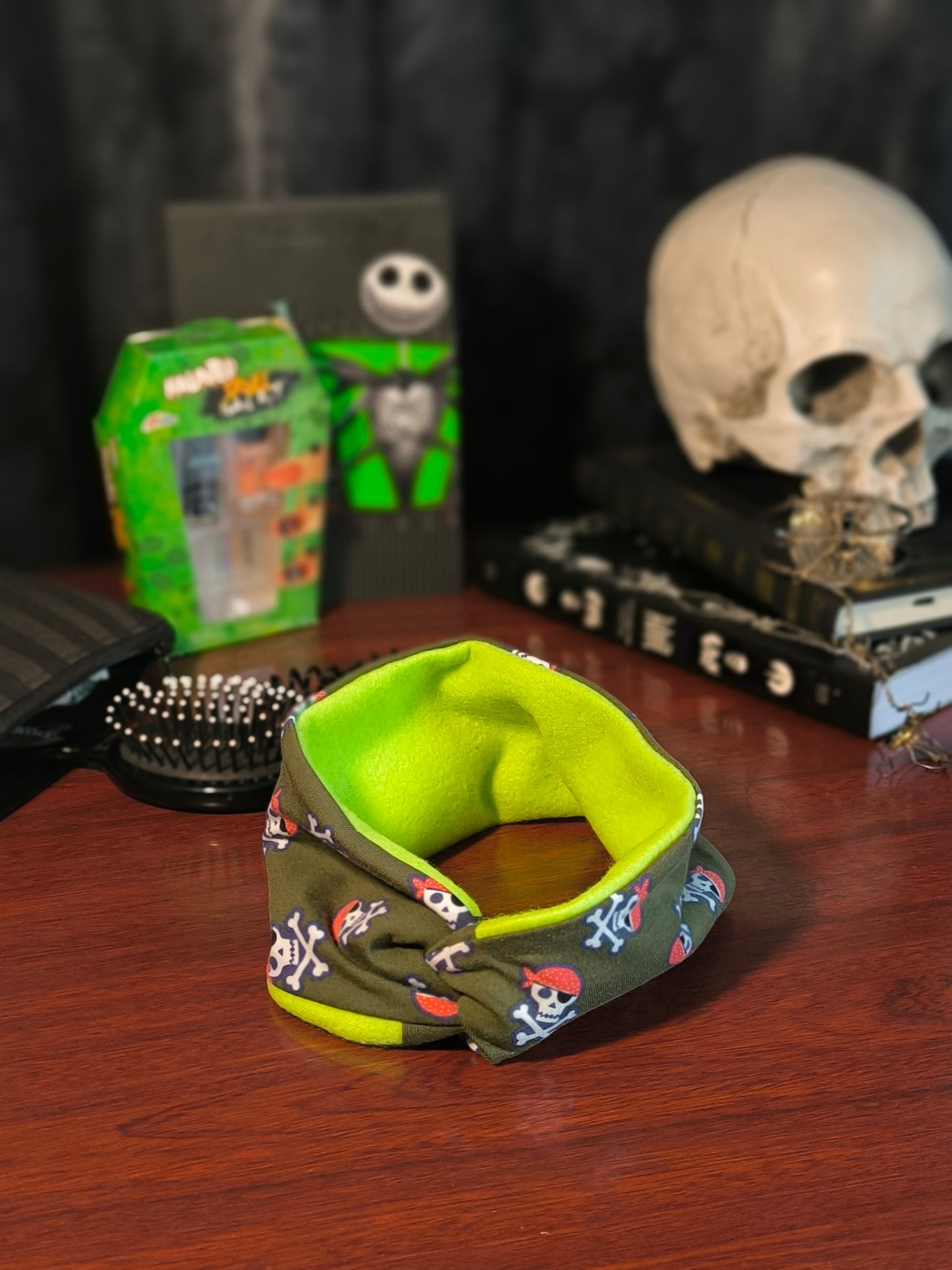Bandeau cache-oreilles Pirates Kaki *enfant*