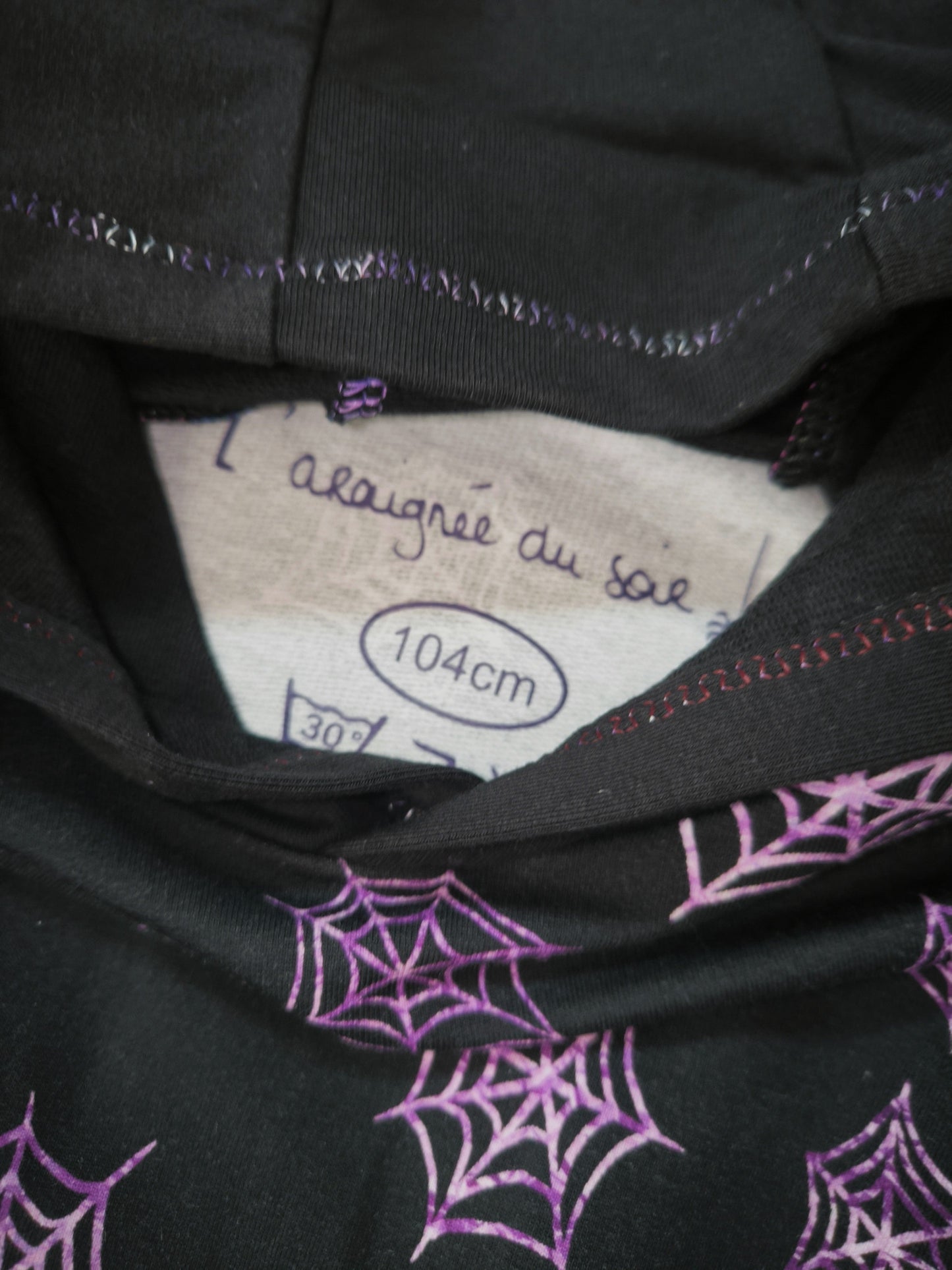 Sweat Dans ma toile T.4ans/104 cm