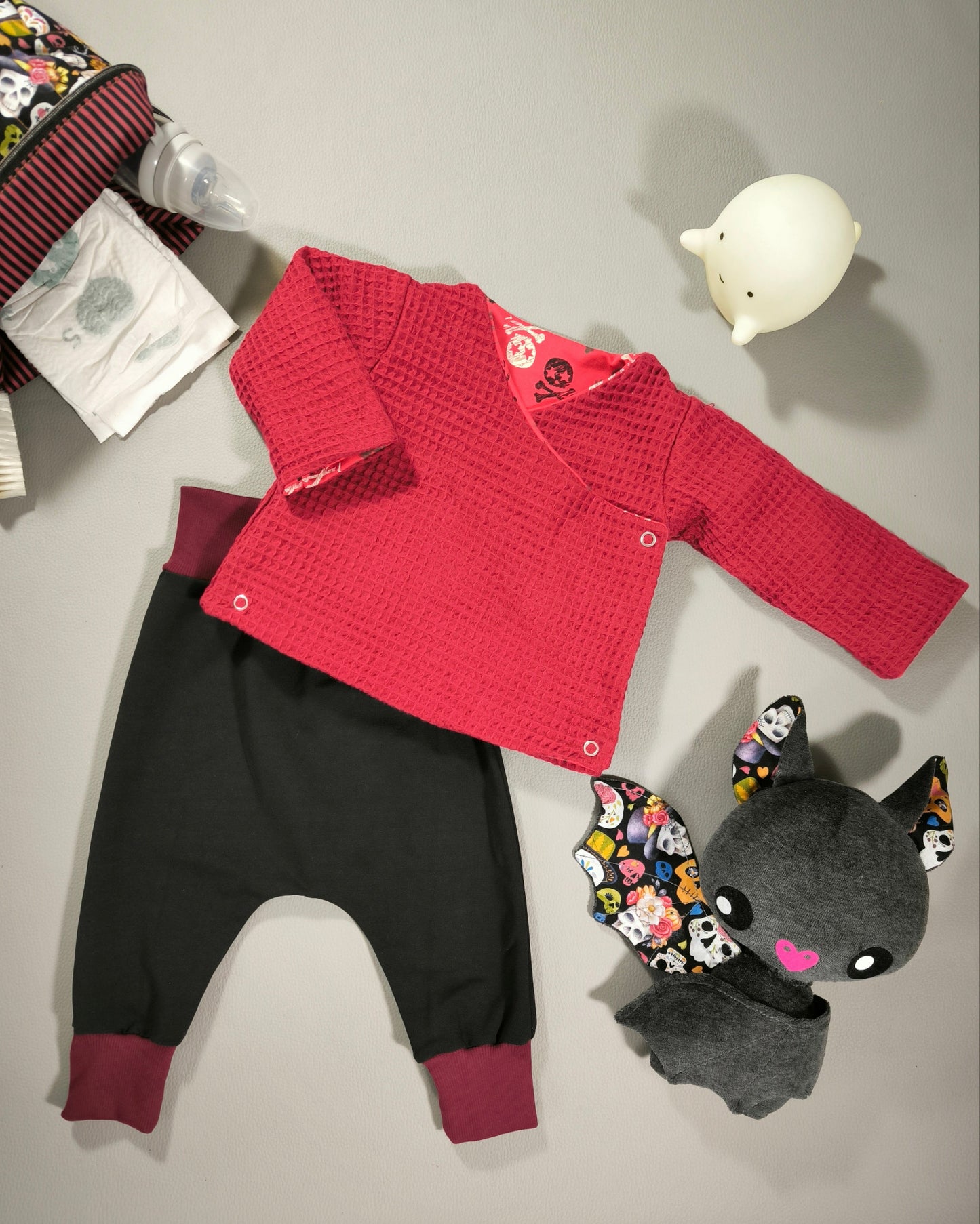 Ensemble Bébé "Pirate en rouge " - Taille 12-18 mois