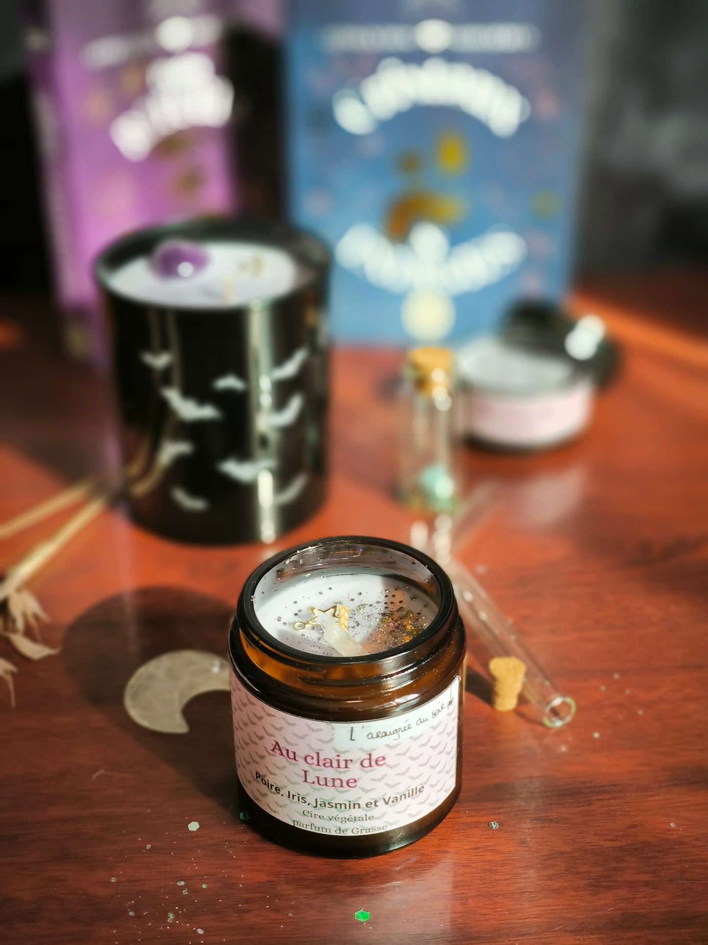 Bougie Au clair de lune - Edition pot ambré