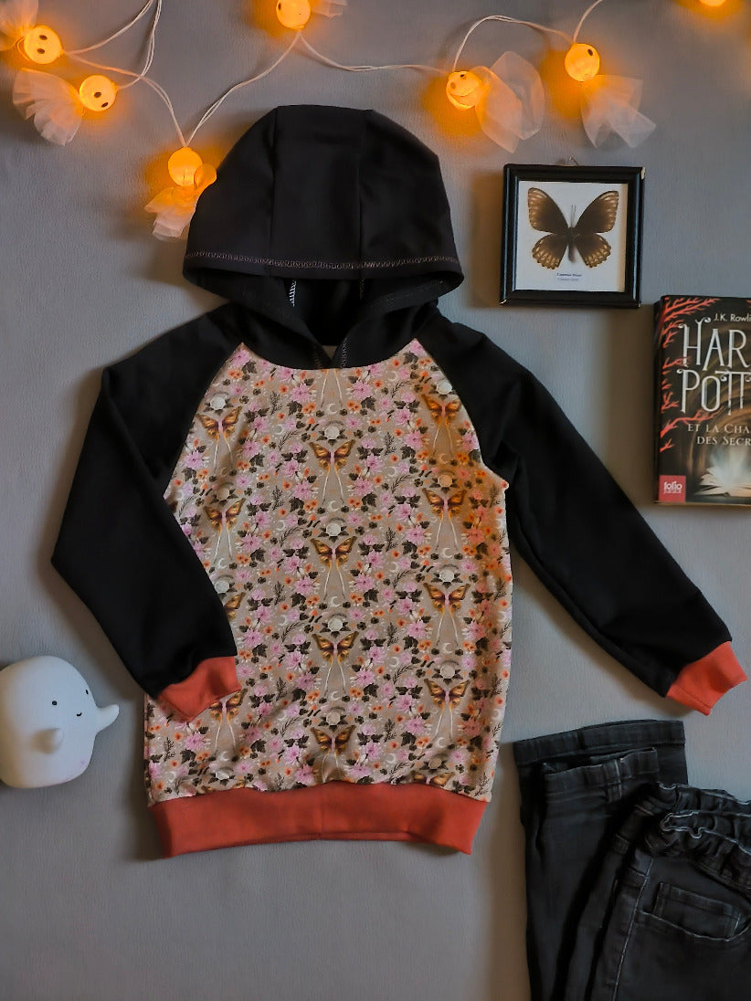 Sweat enfant – Apprentie Sorcière et Nature Mystique T.4 ans/104 cm