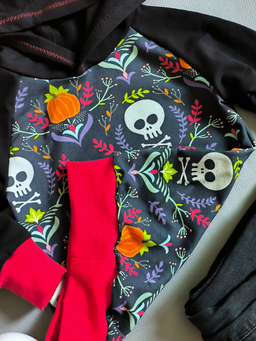 Sweat enfant – Skull & Citrouilles T.2ans / 92 cm