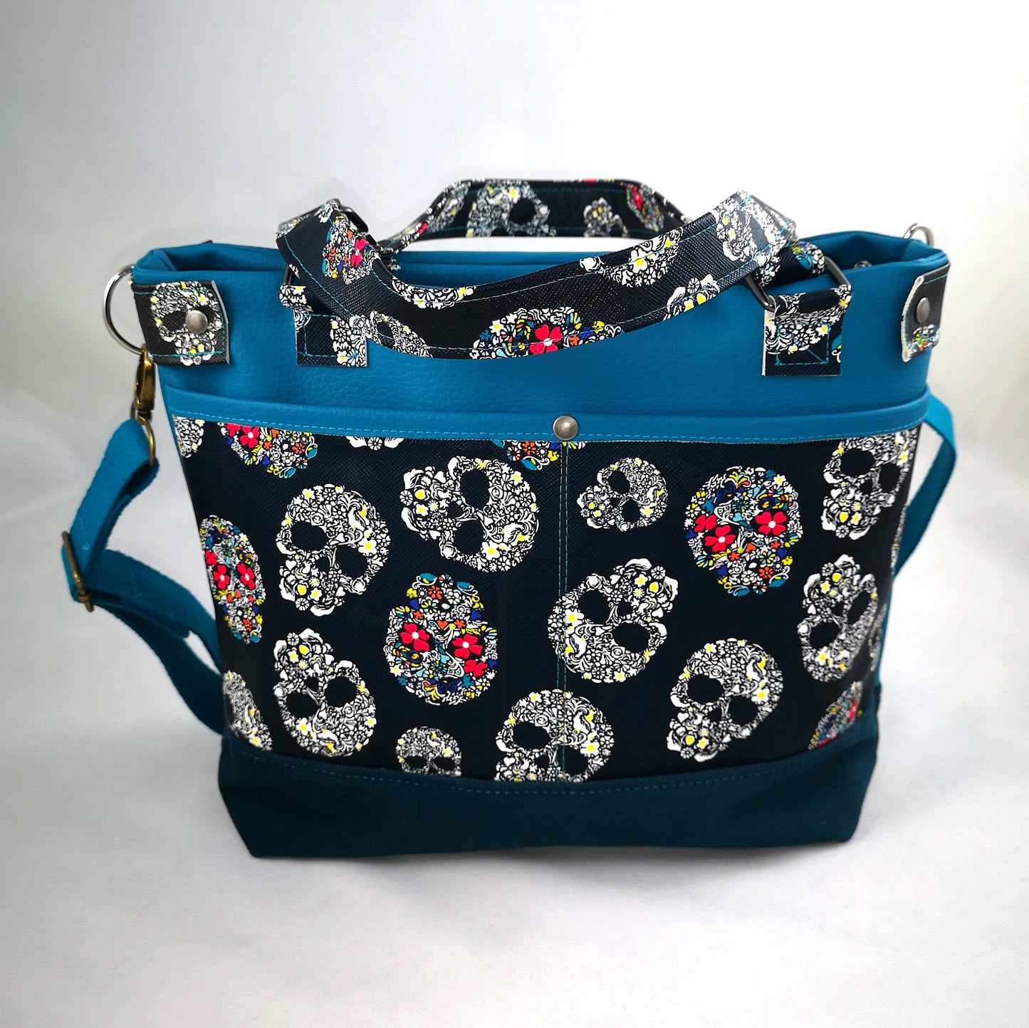 Sac Cami Crane bleutés