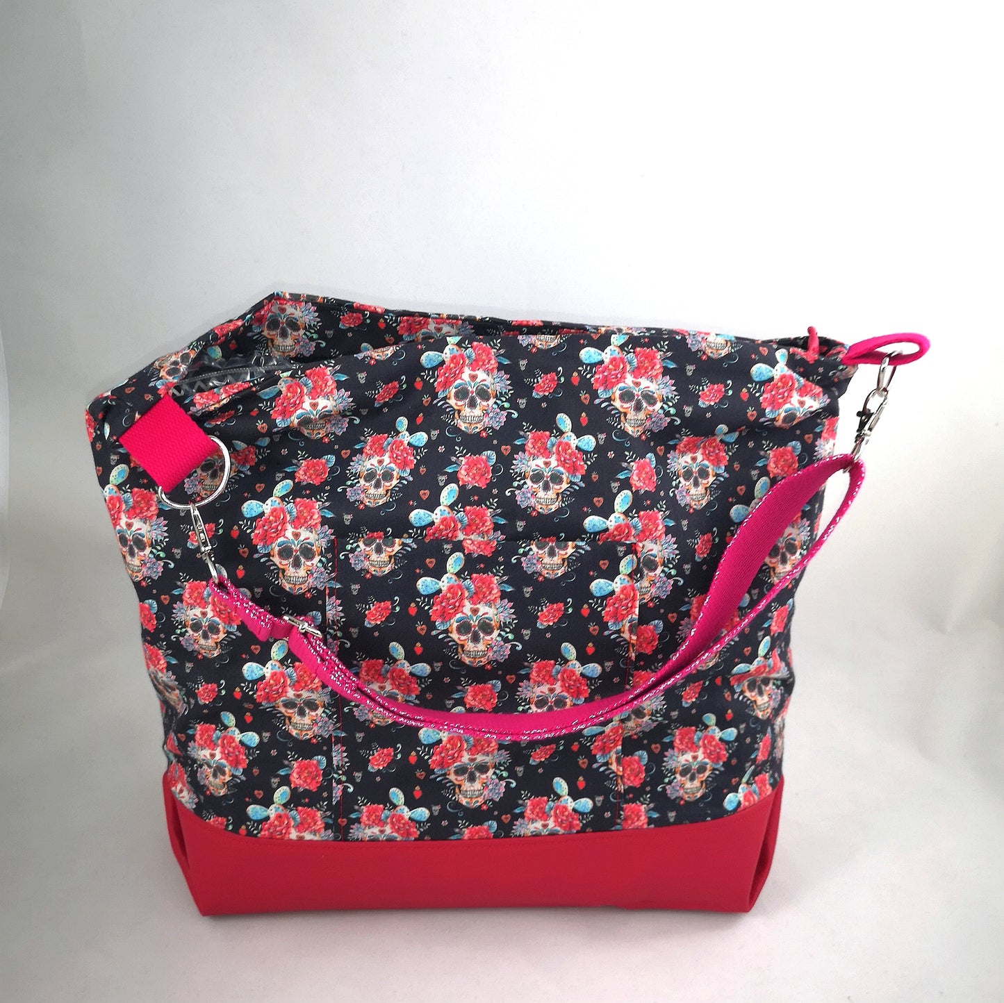 Sac Stephie crane et rose