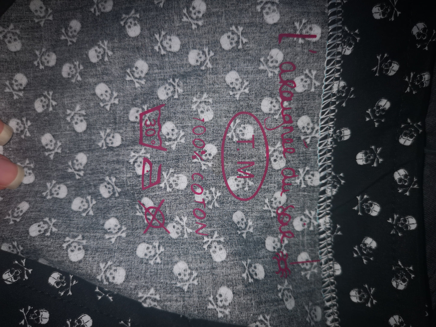 Debardeur Tetes de mort T.M