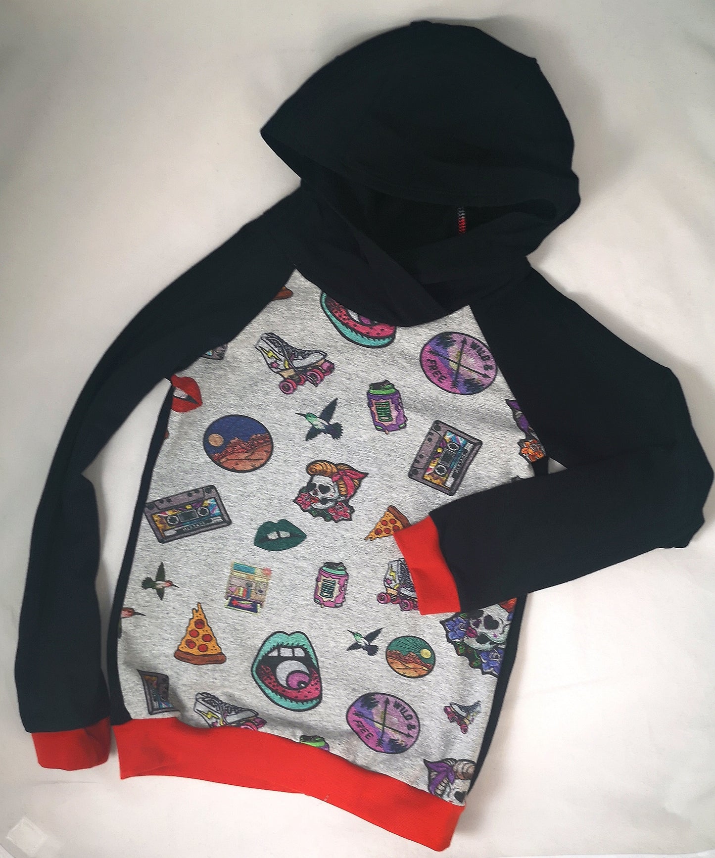 Sweat Rockabilly crâne T.6ans