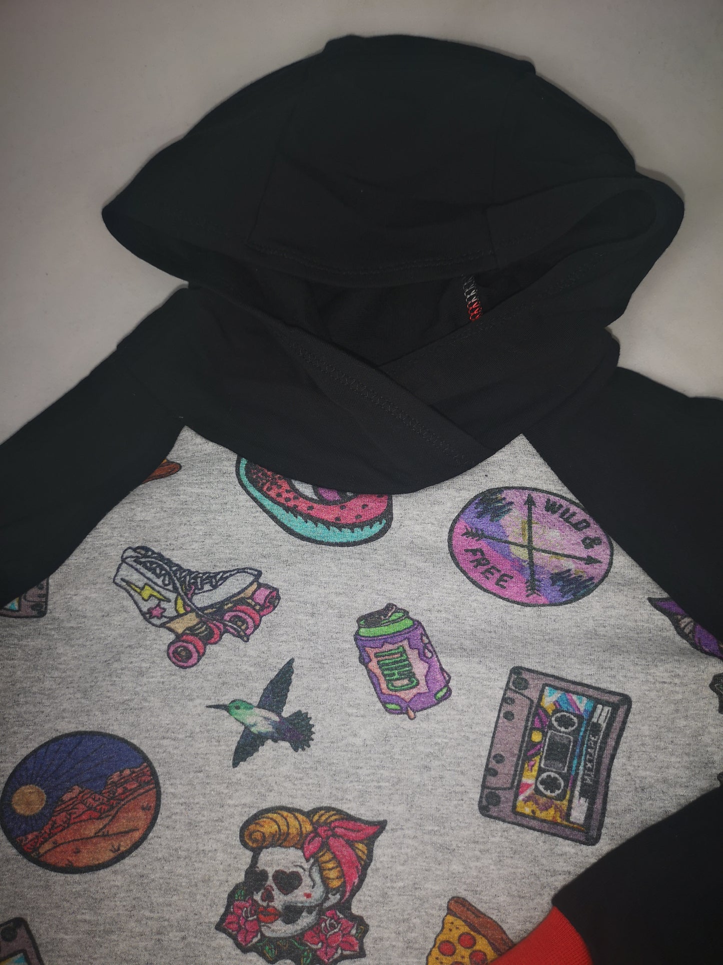 Sweat Rockabilly crâne T.6ans
