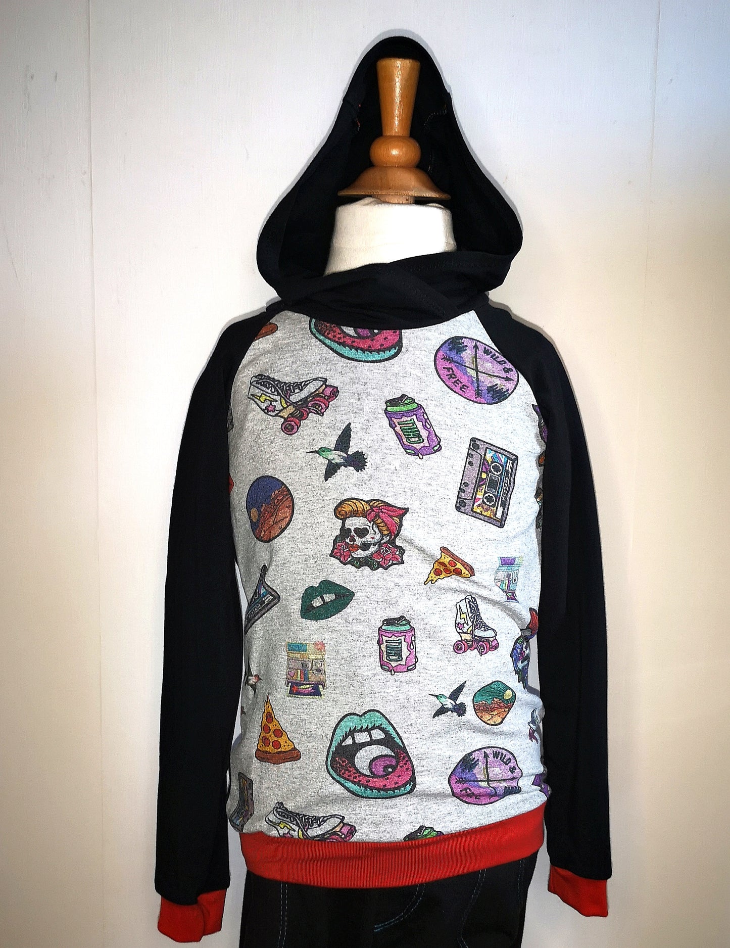 Sweat Rockabilly crâne T.6ans