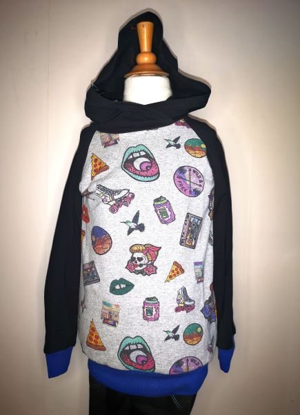 Sweat Rockabilly crâne T.8ans
