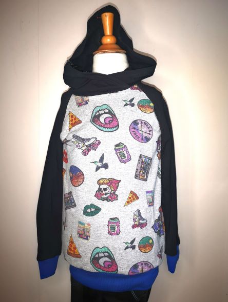 Sweat Rockabilly crâne T.8ans