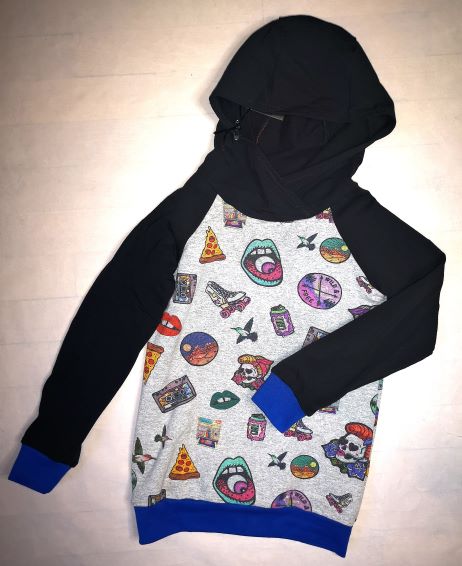 Sweat Rockabilly crâne T.8ans