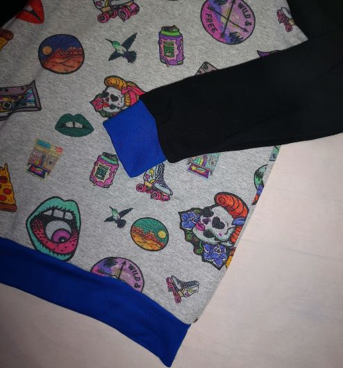 Sweat Rockabilly crâne T.8ans
