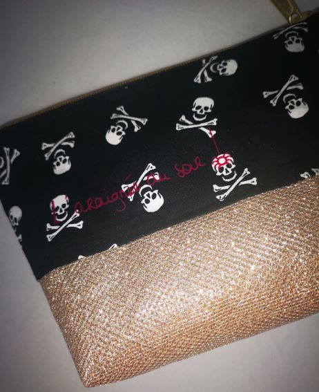 Trousse Crânes et pailettes