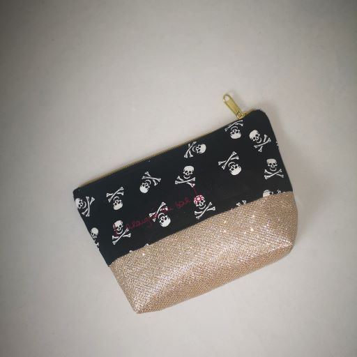 Trousse Crânes et pailettes