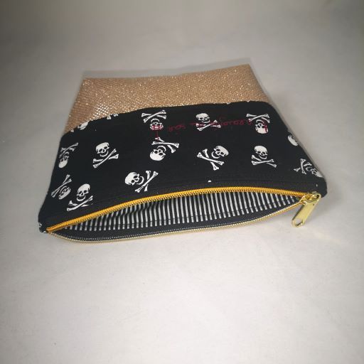 Trousse Crânes et pailettes