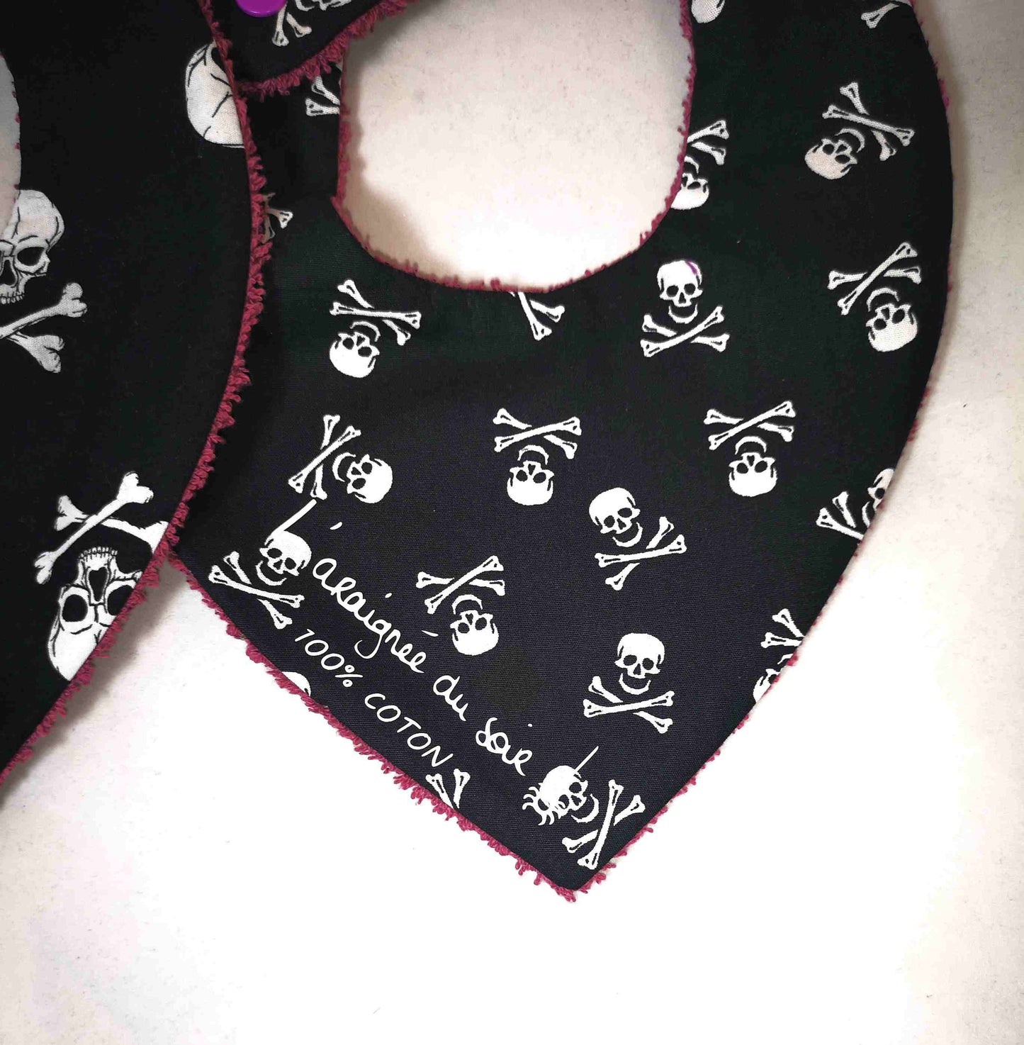 Bavoir Petite Pirate