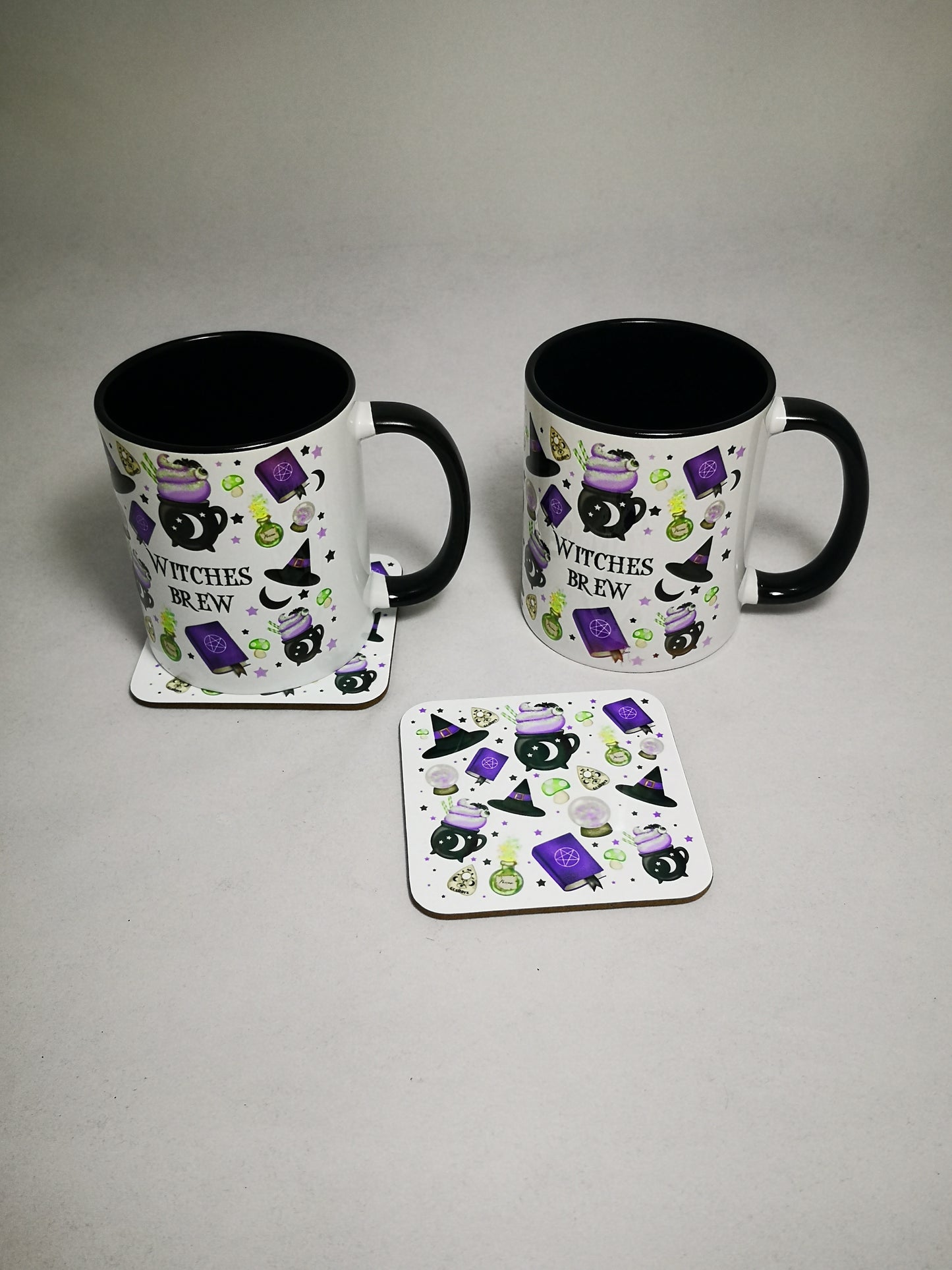 mug et sous-verre Witch Brew