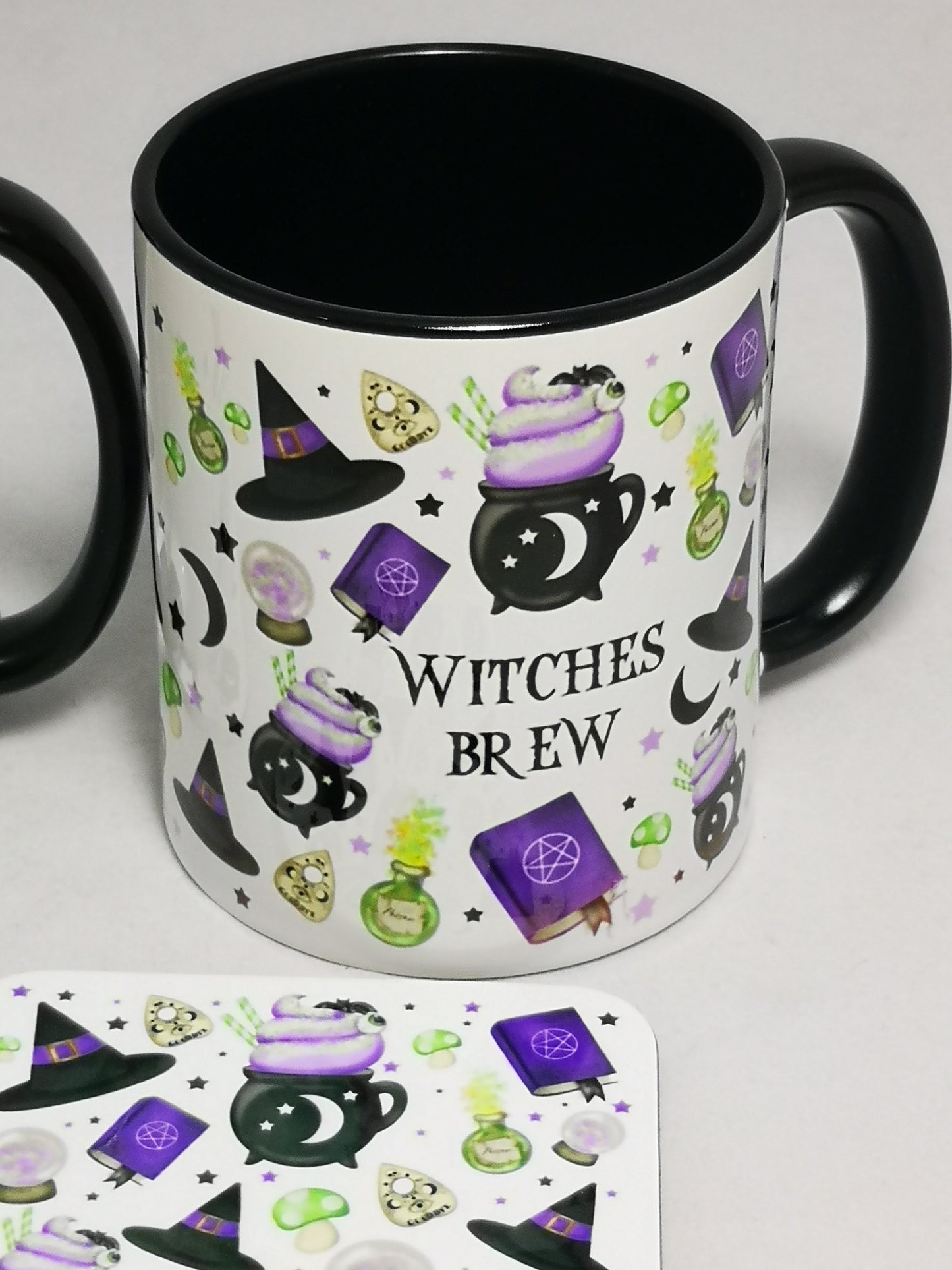 mug et sous-verre Witch Brew